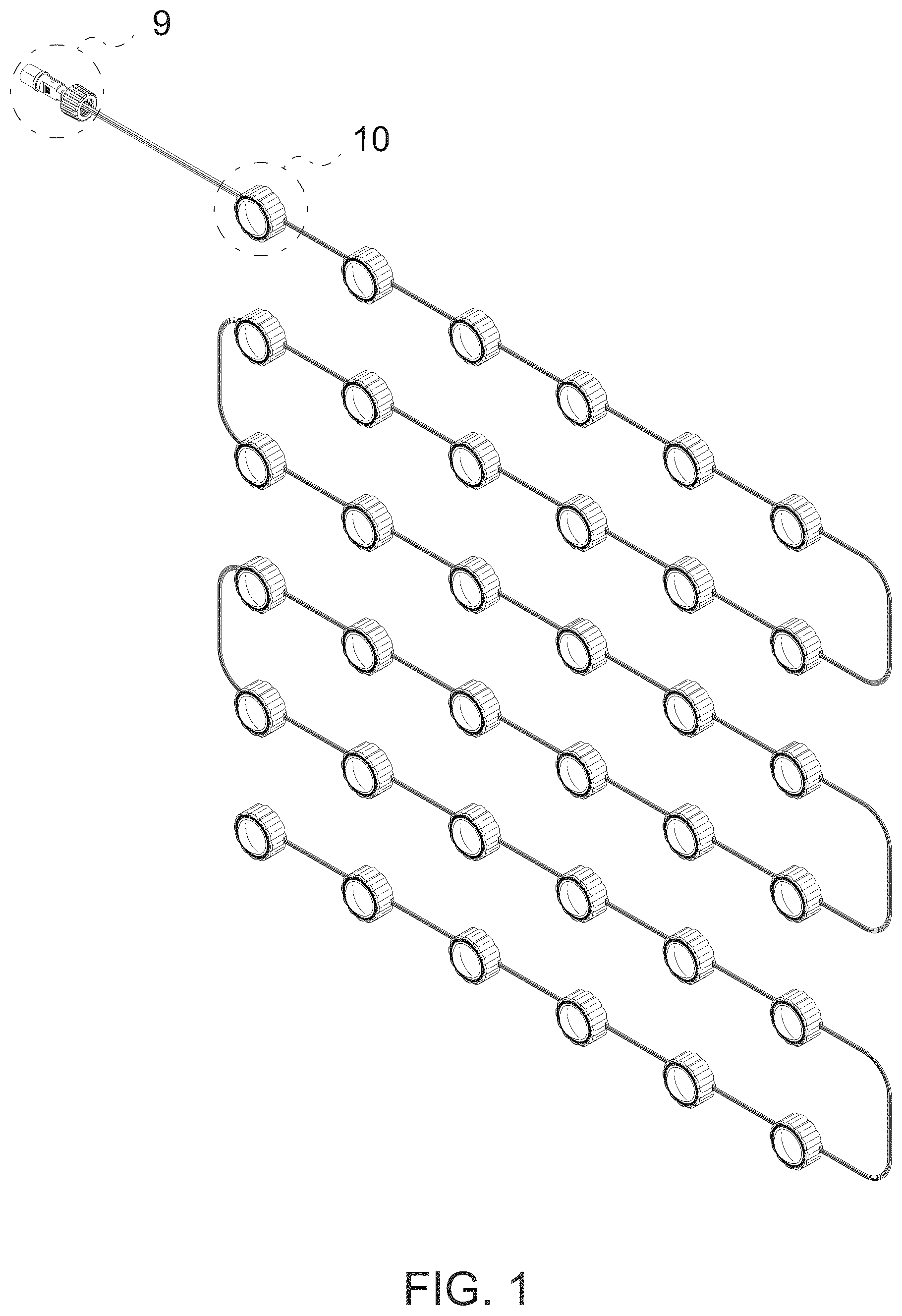 Patent USD1045144 — Light string — Figure 1