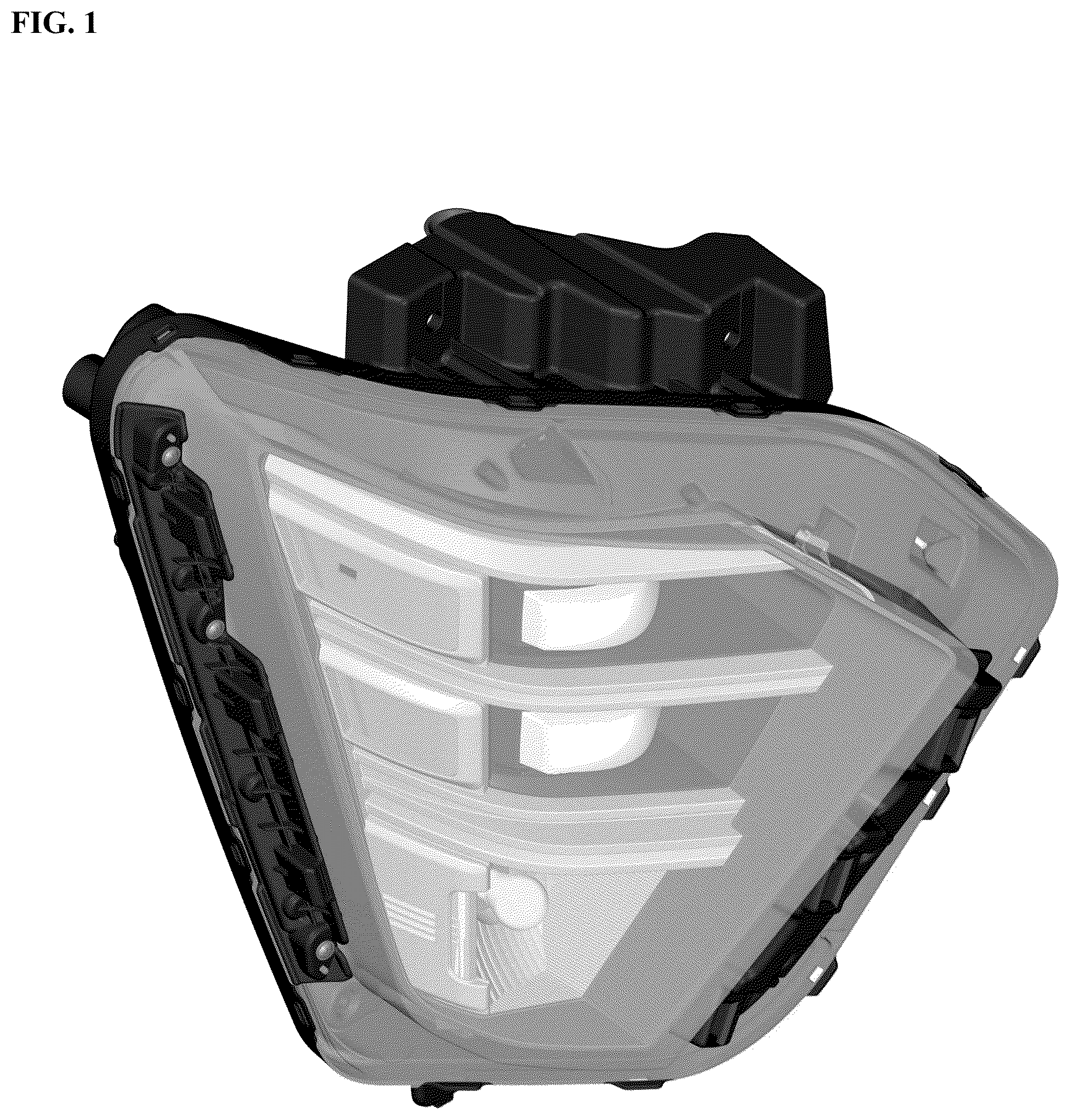 Patent USD1045152 — Head lamp for vehicles — Figure 1