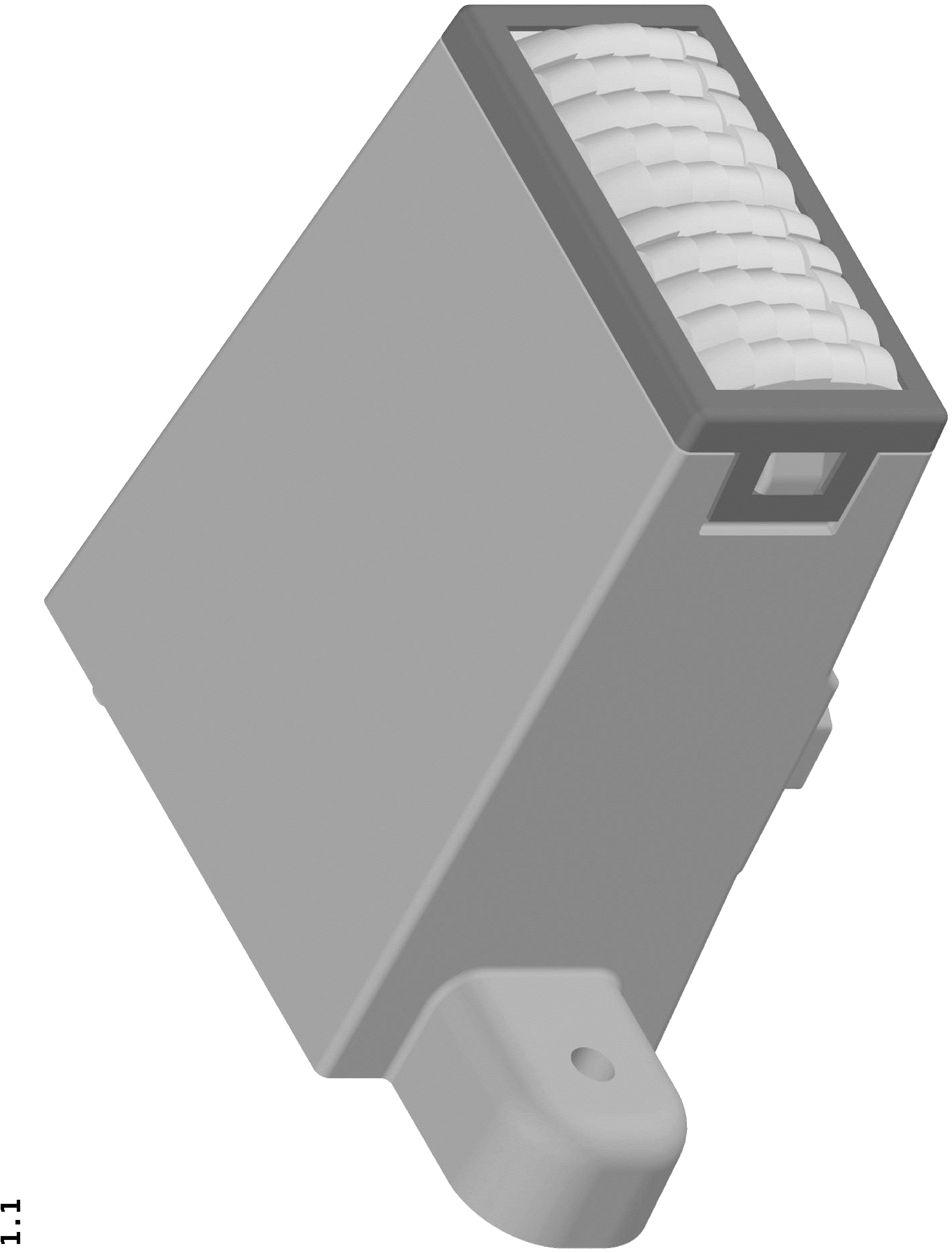 Patent USD1045153 — Lens module for automotive lamps — Figure 1