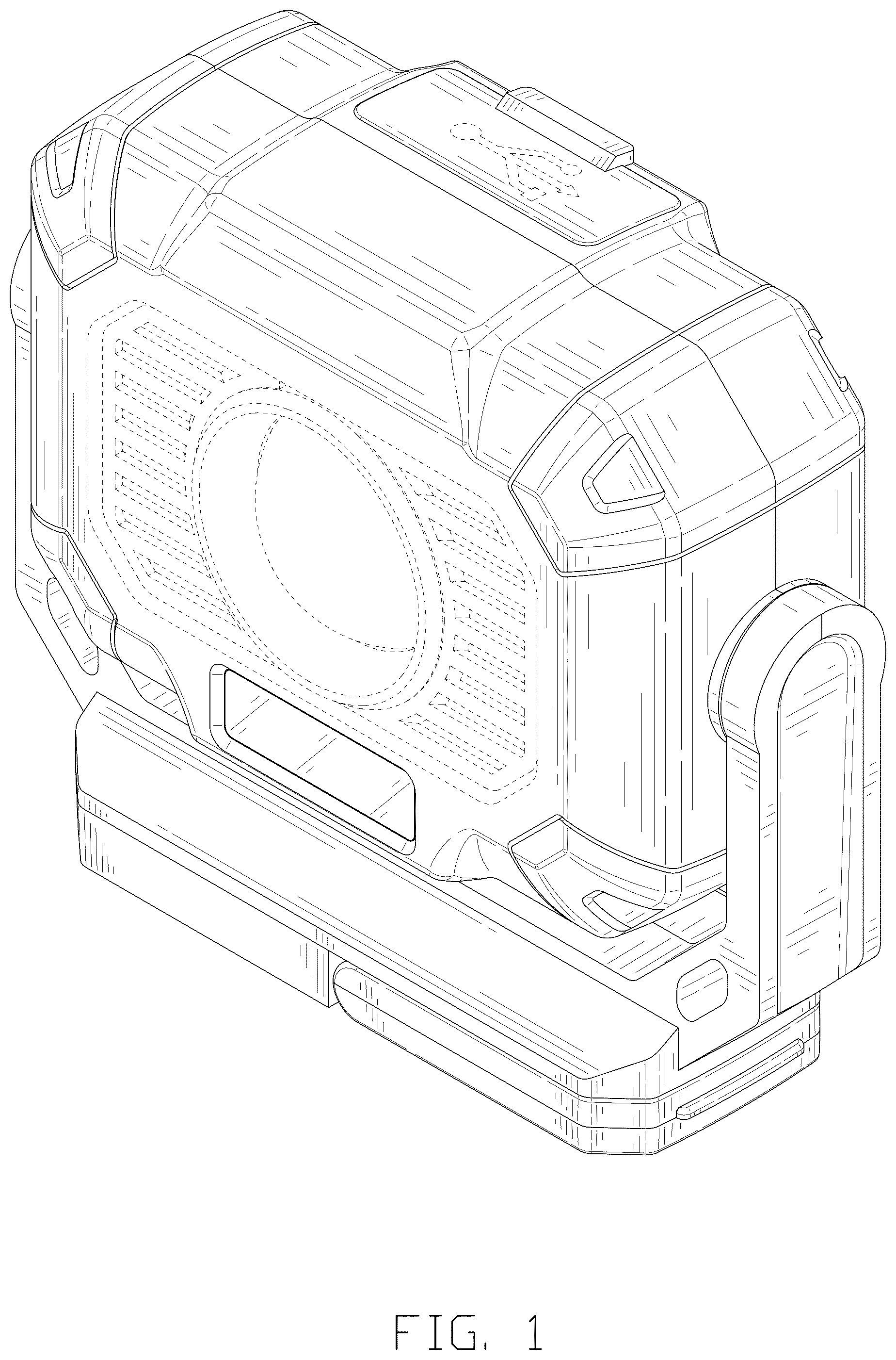 Patent USD1045158 — Work light — Figure 1
