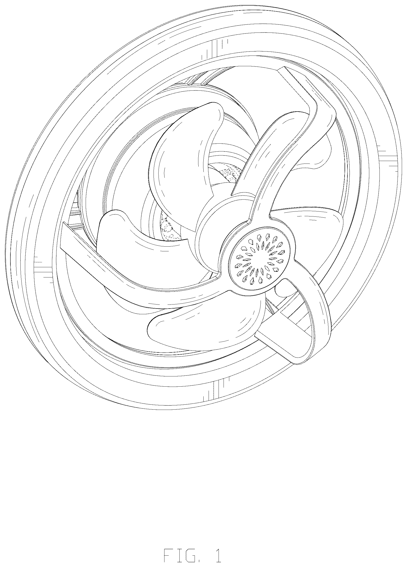 Patent USD1045166 — Aromatherapy fan with light — Figure 1