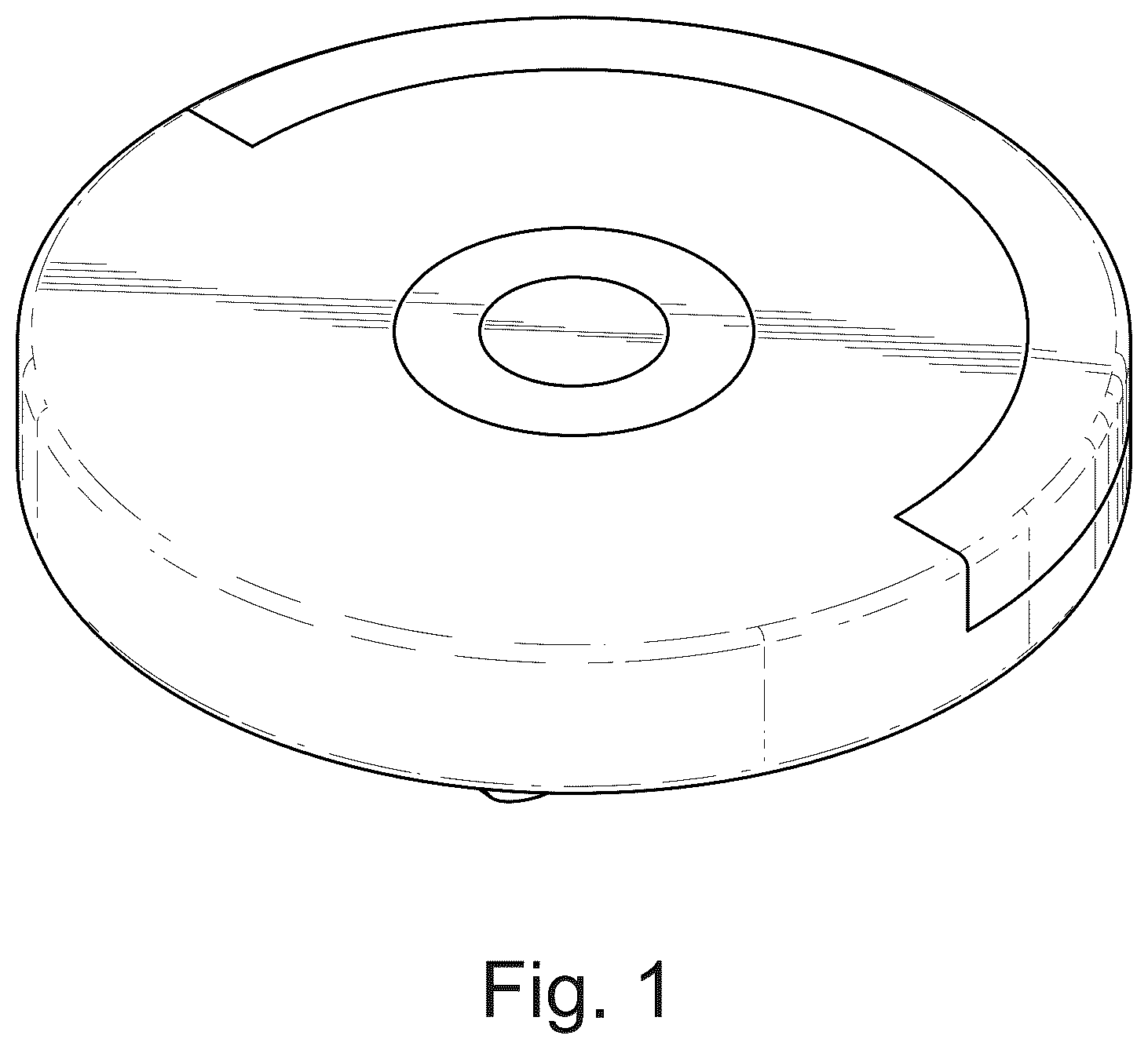 Patent USD1045167 Figure 1 – Bag light