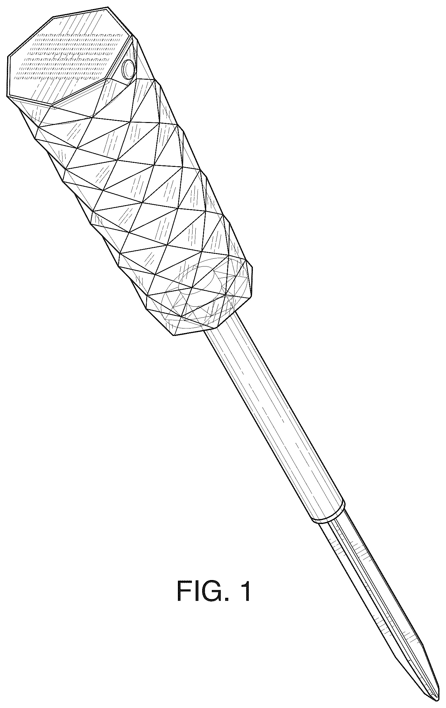 Patent USD1045174 — Crystal solar light — Figure 1