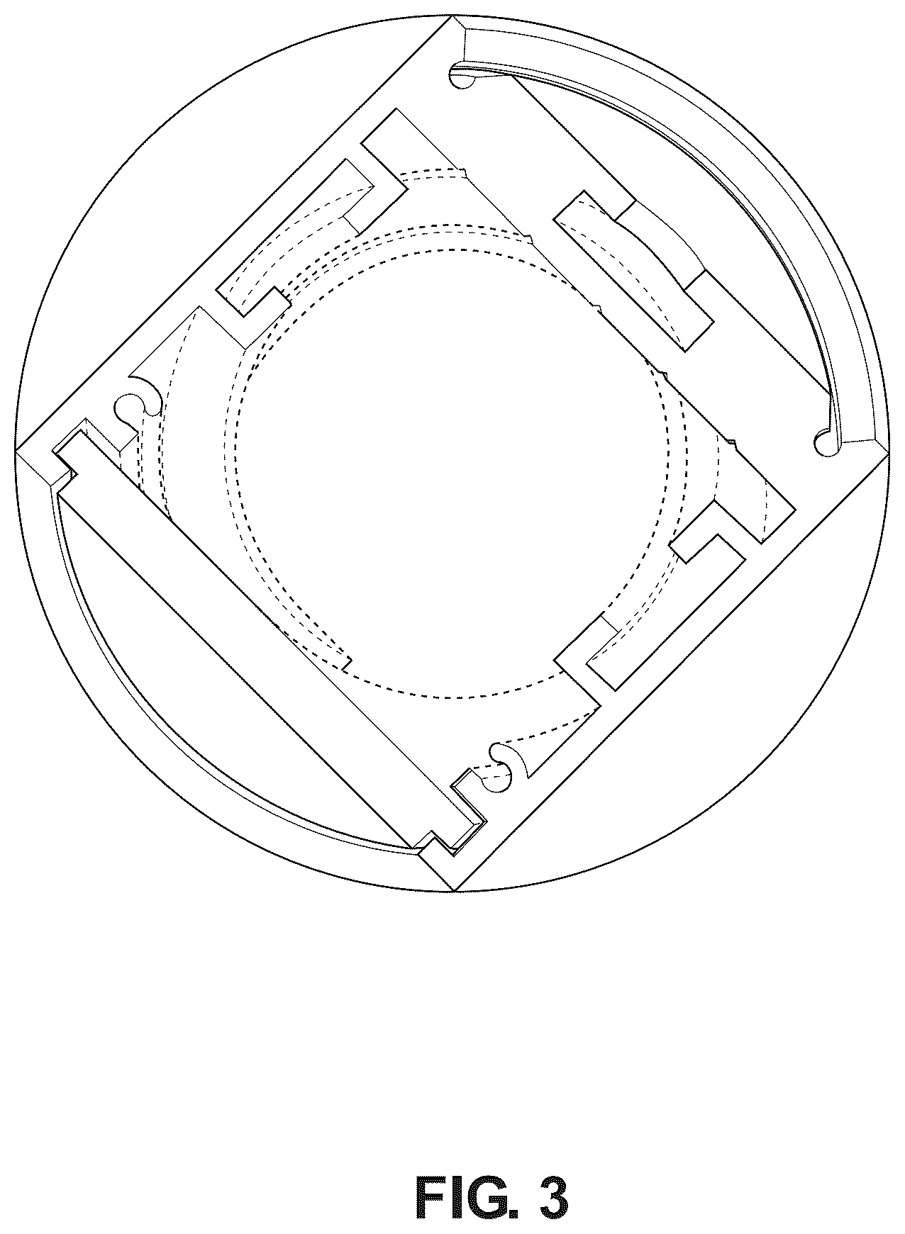 Patent USD1045178 Figure 3 – Light fixture