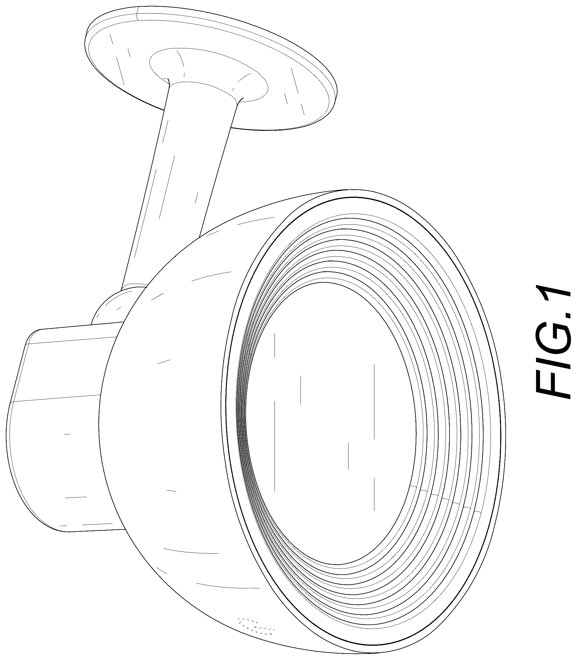 Patent USD1045187 — Wall light — Figure 1
