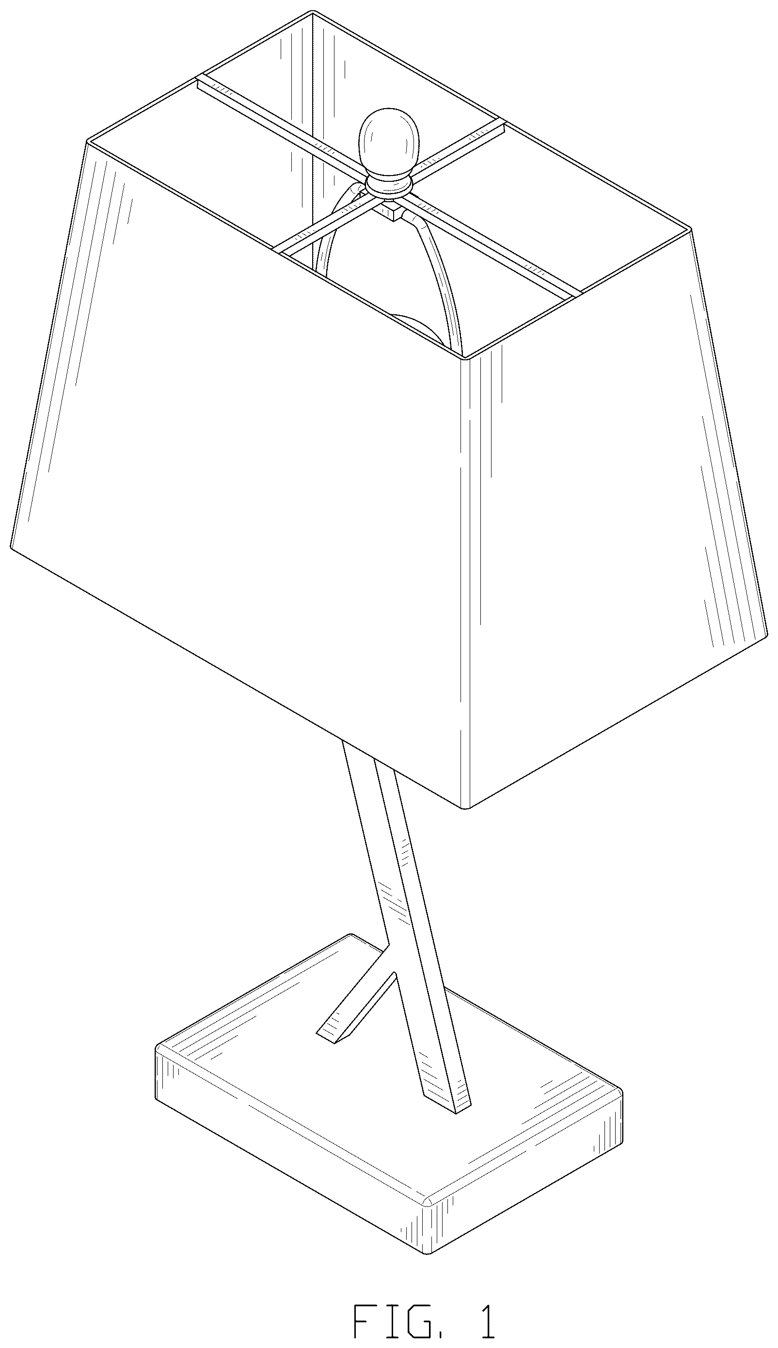 Patent USD1045190 — Table lamp — Figure 1