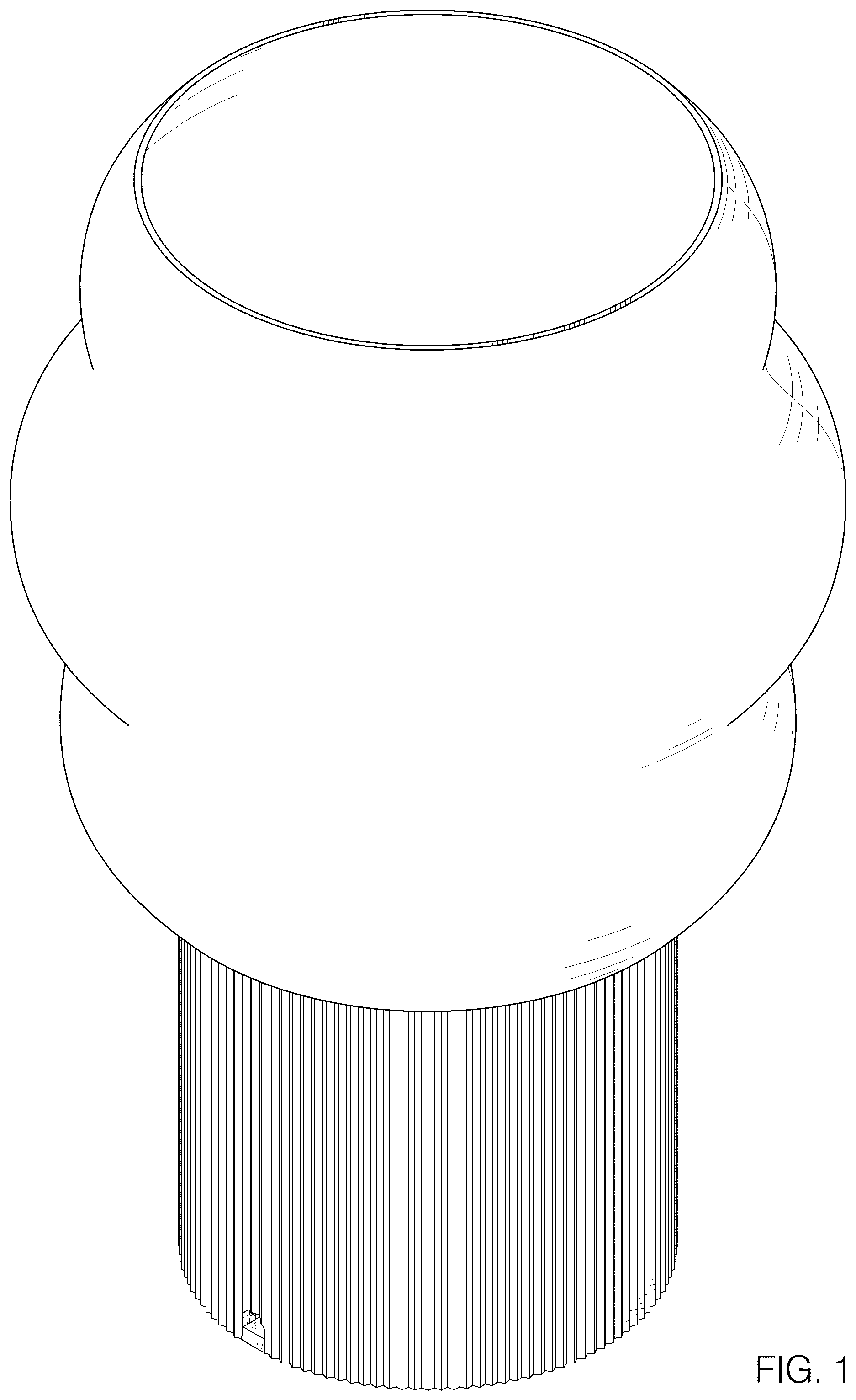 Patent USD1045191 Figure 1 – Lamp
