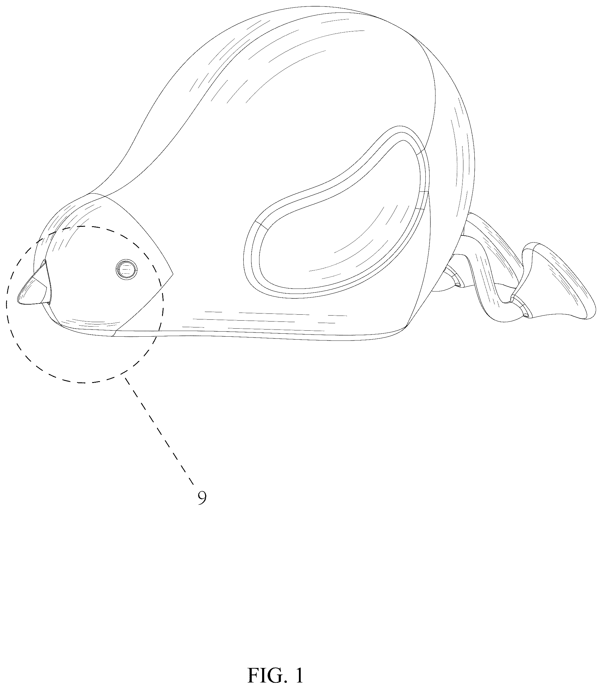 Patent USD1045195 Figure 1 – Bird shaped nightlight