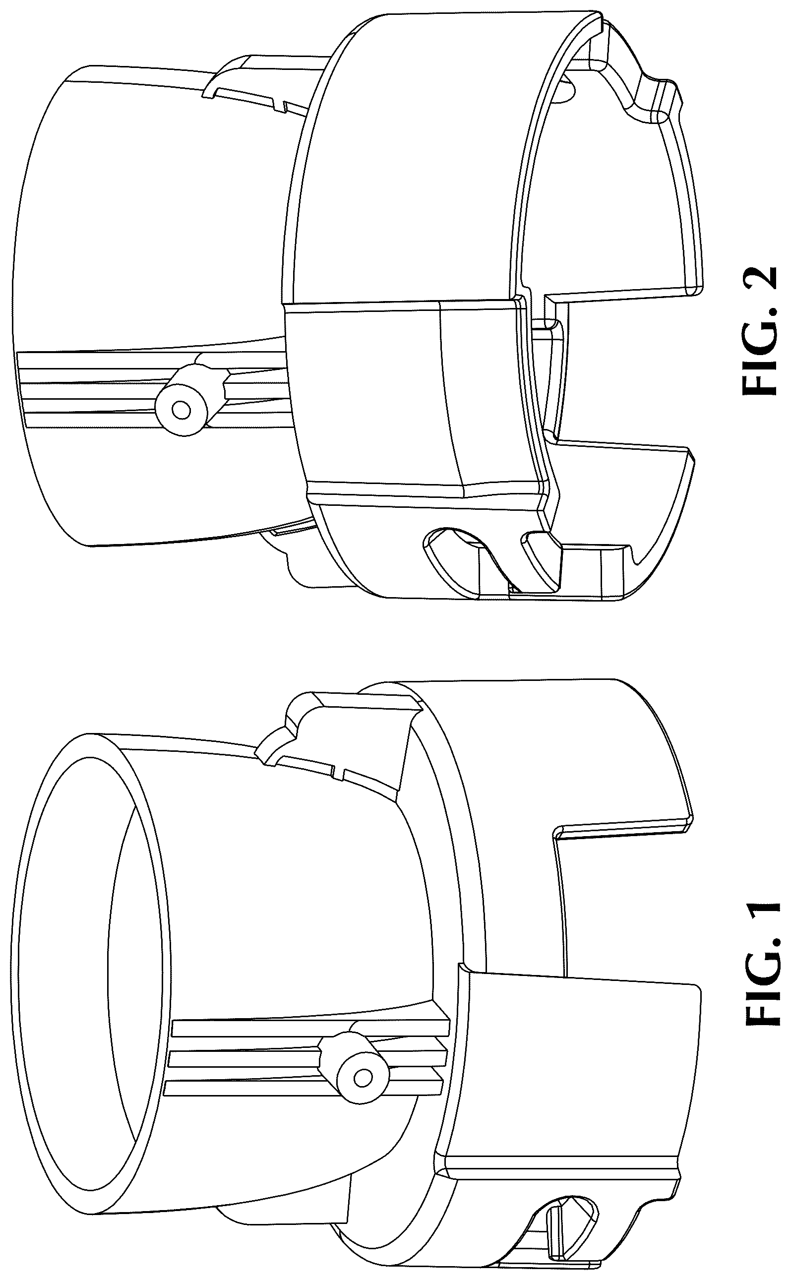 Patent USD1045200 Figure 1 – Reflector module