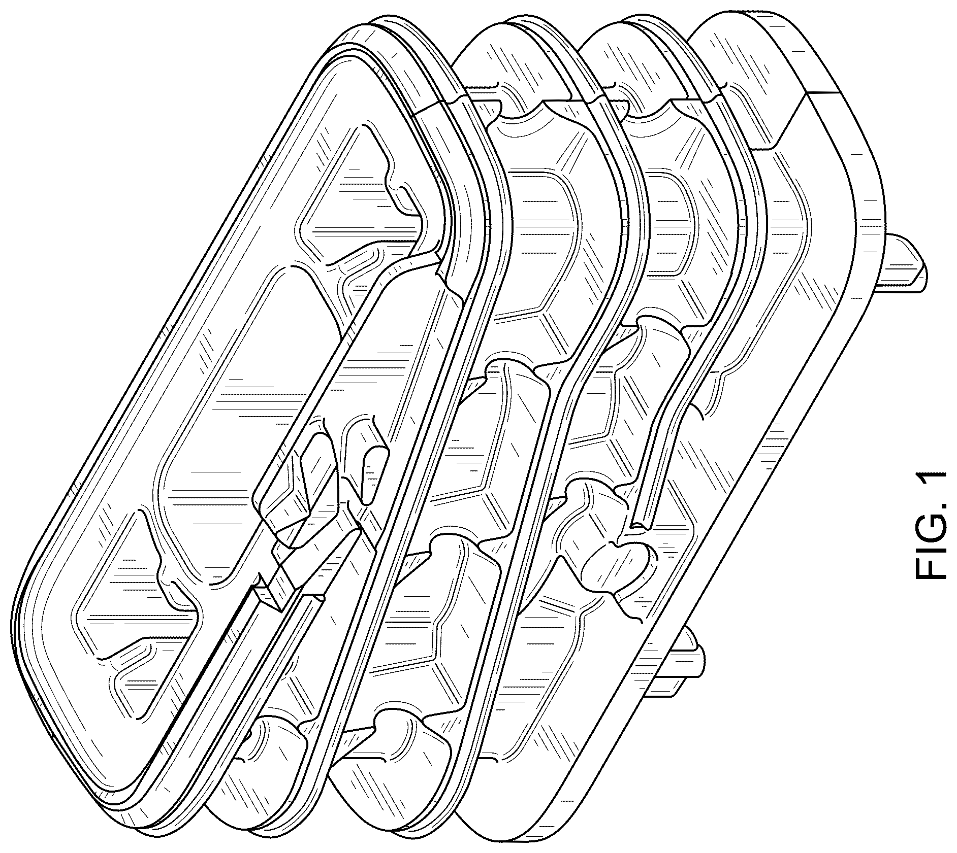 Patent USD1045207 — Component for a vaporizer cartridge — Figure 1