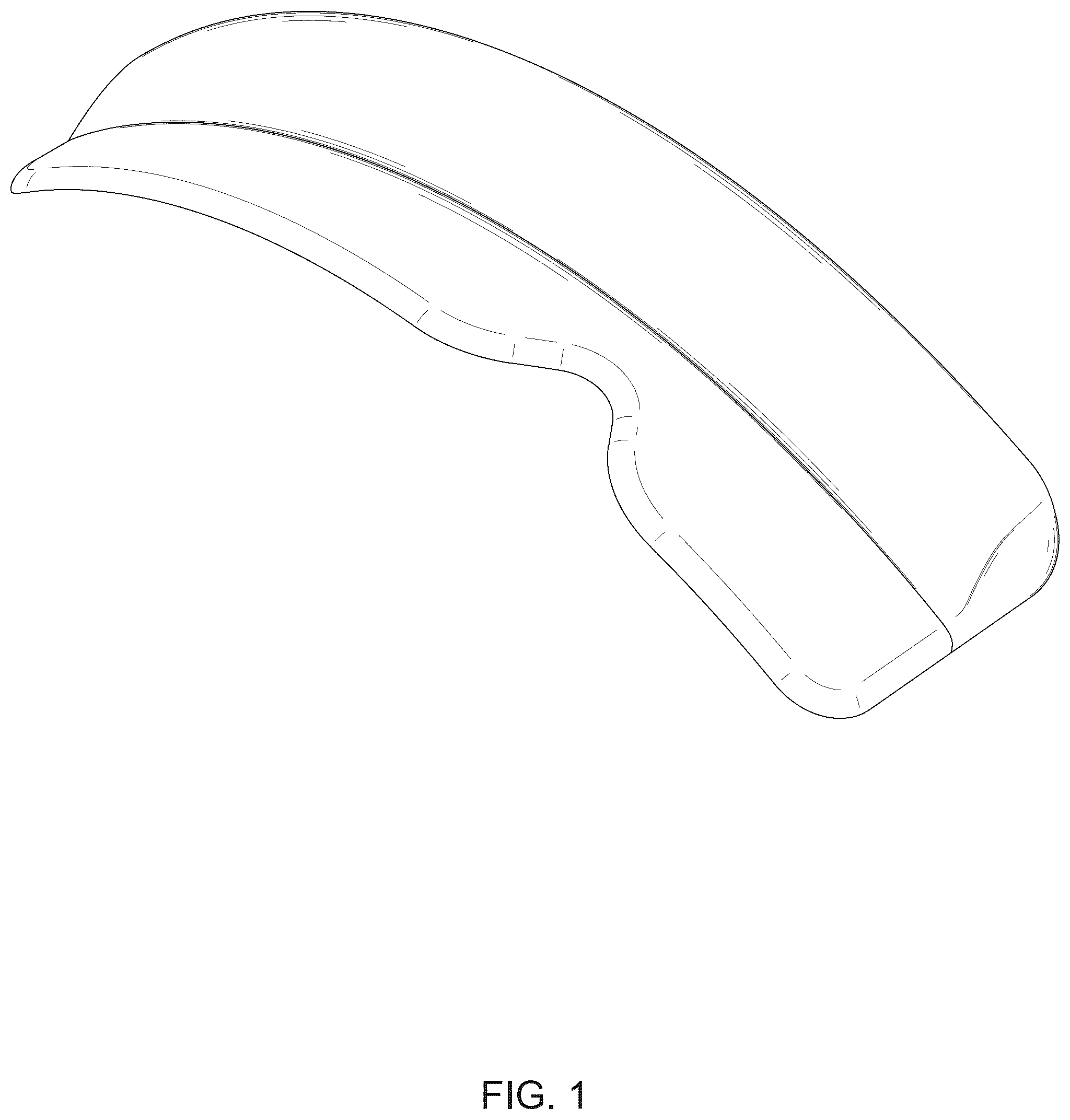 Patent USD1045216 Figure 1 – Lash lift pad
