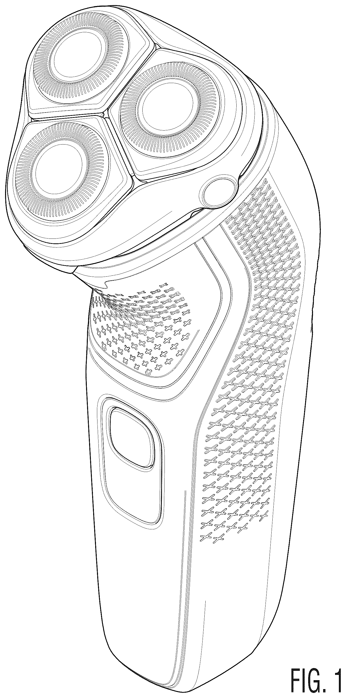 Patent USD1045224 Figure 1 – Shaver