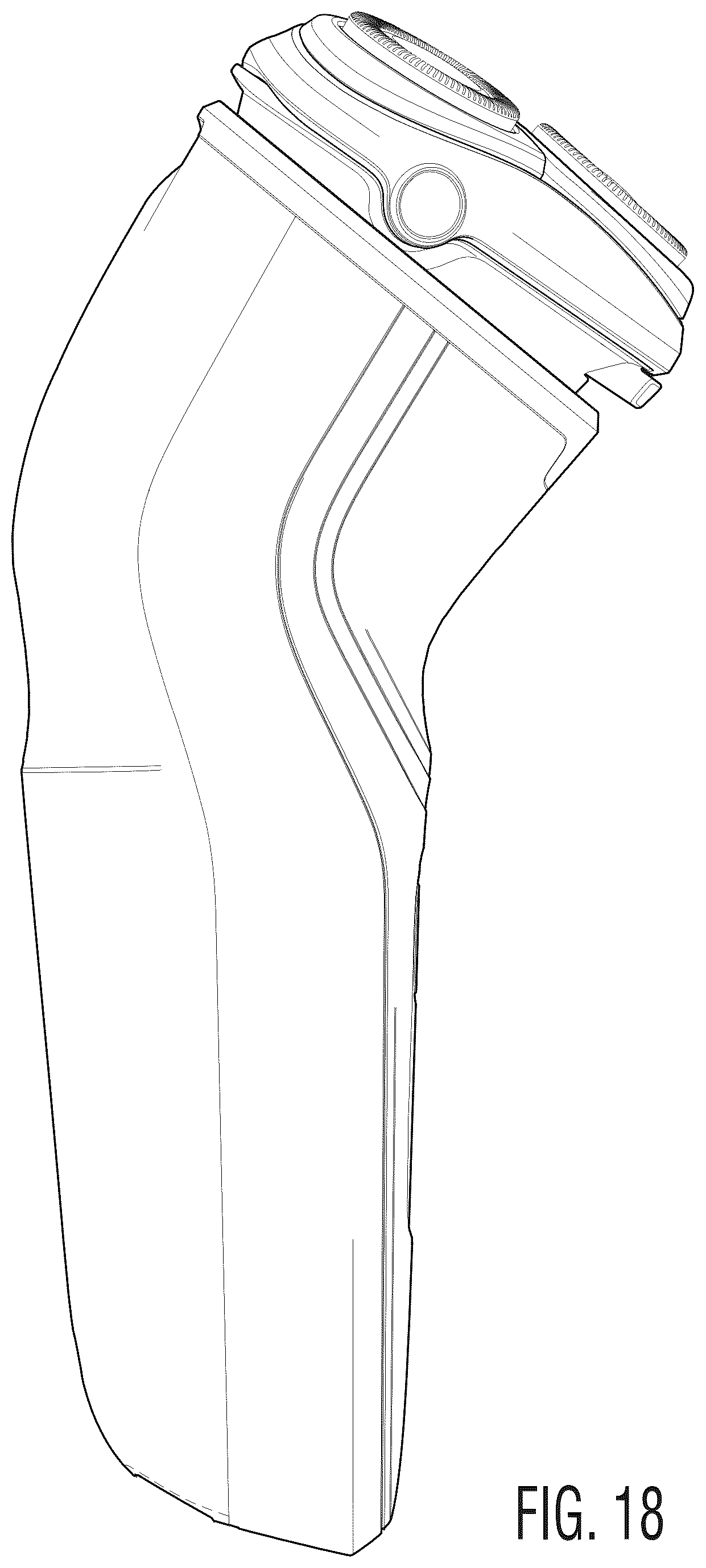 Patent USD1045224 Figure 16 – Shaver