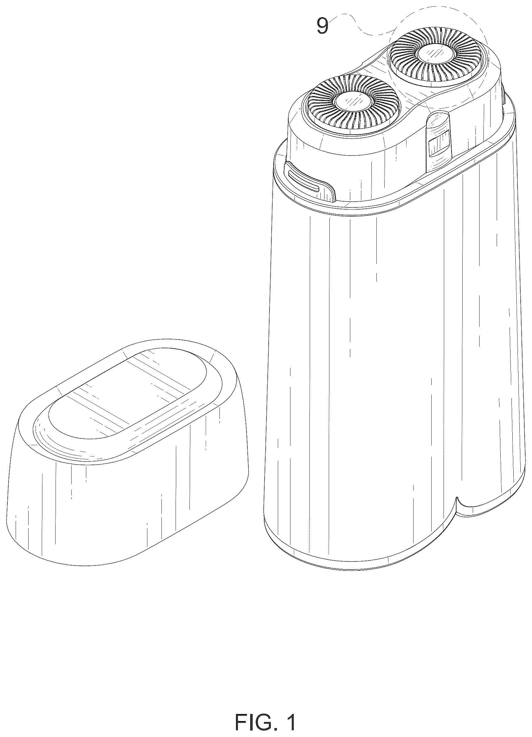 Patent USD1045225 — Facial hair remover — Figure 1
