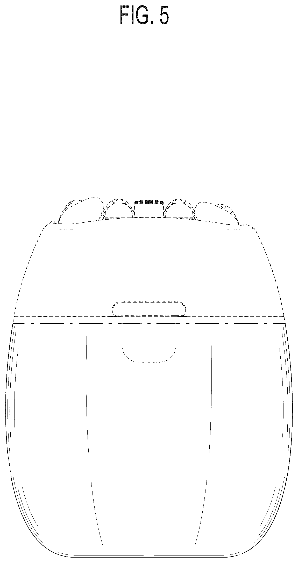 Patent USD1045227 Figure 5 – Electric shaver