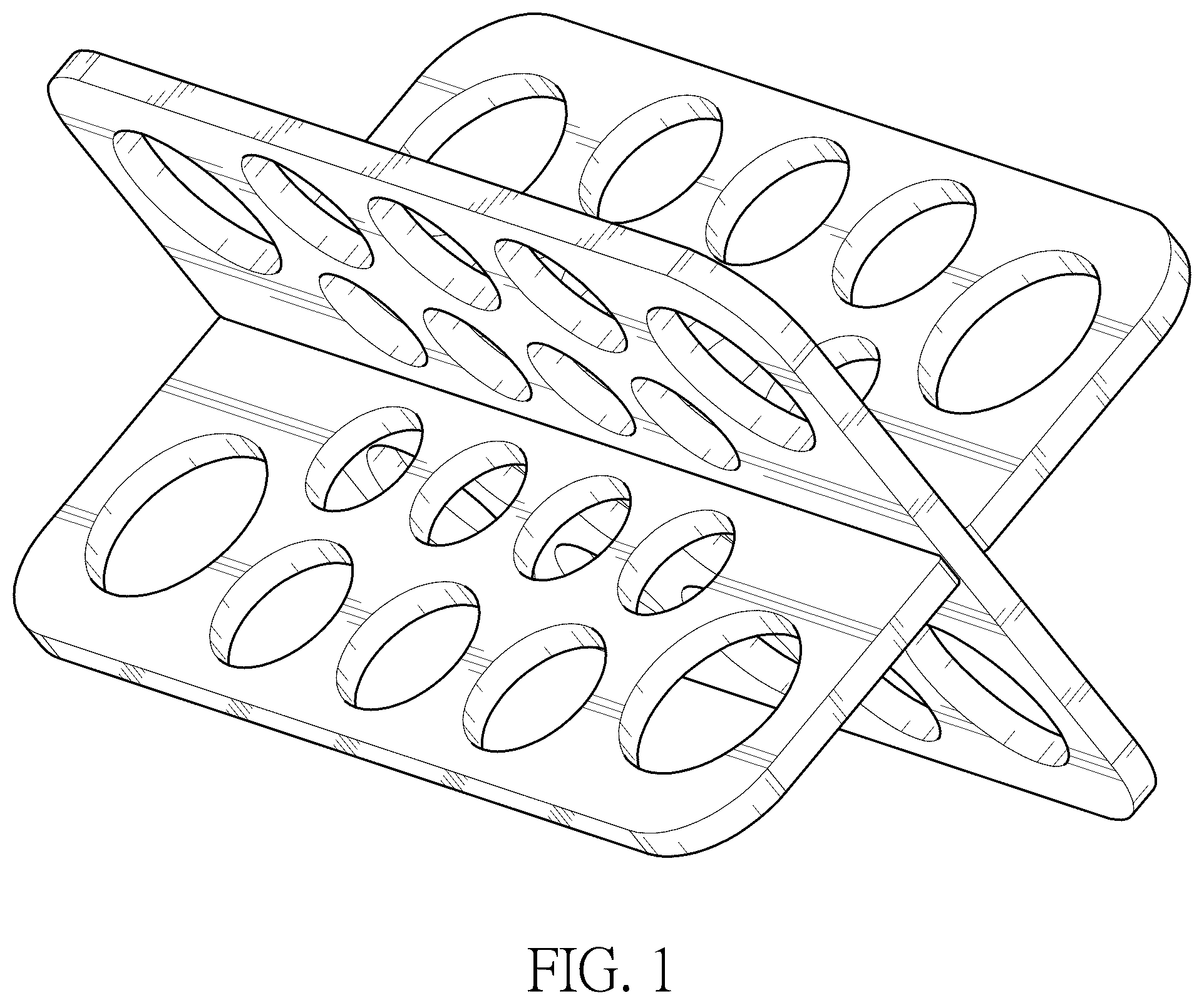 Patent USD1045230 — Makeup brush holder — Figure 1