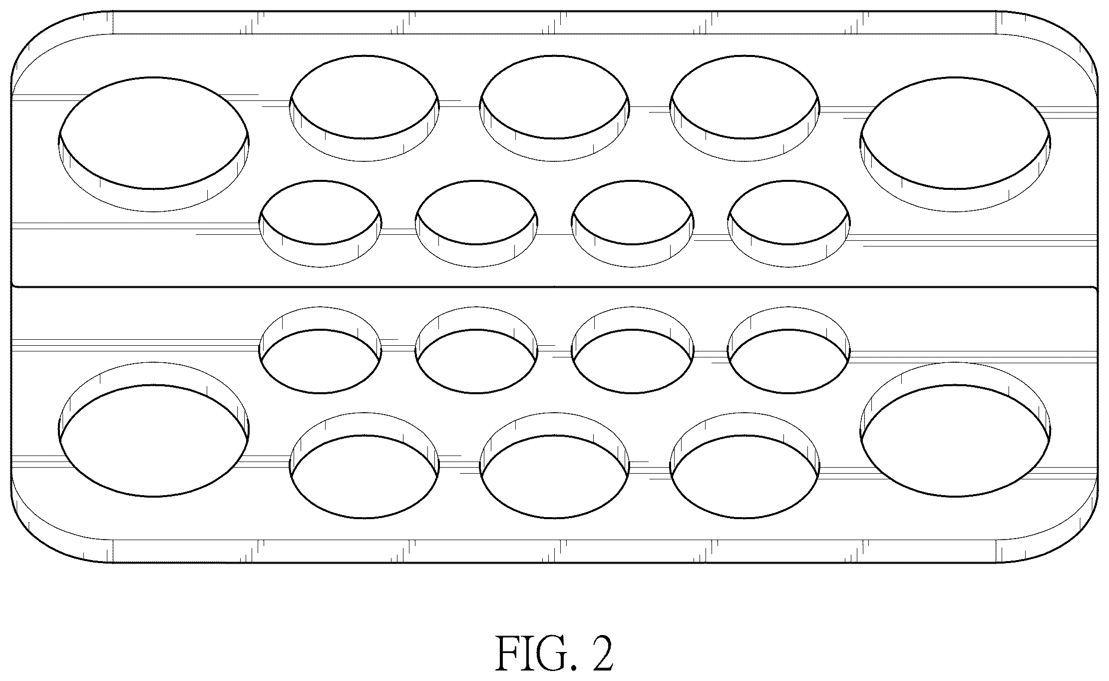 Patent USD1045230 Figure 2 – Makeup brush holder