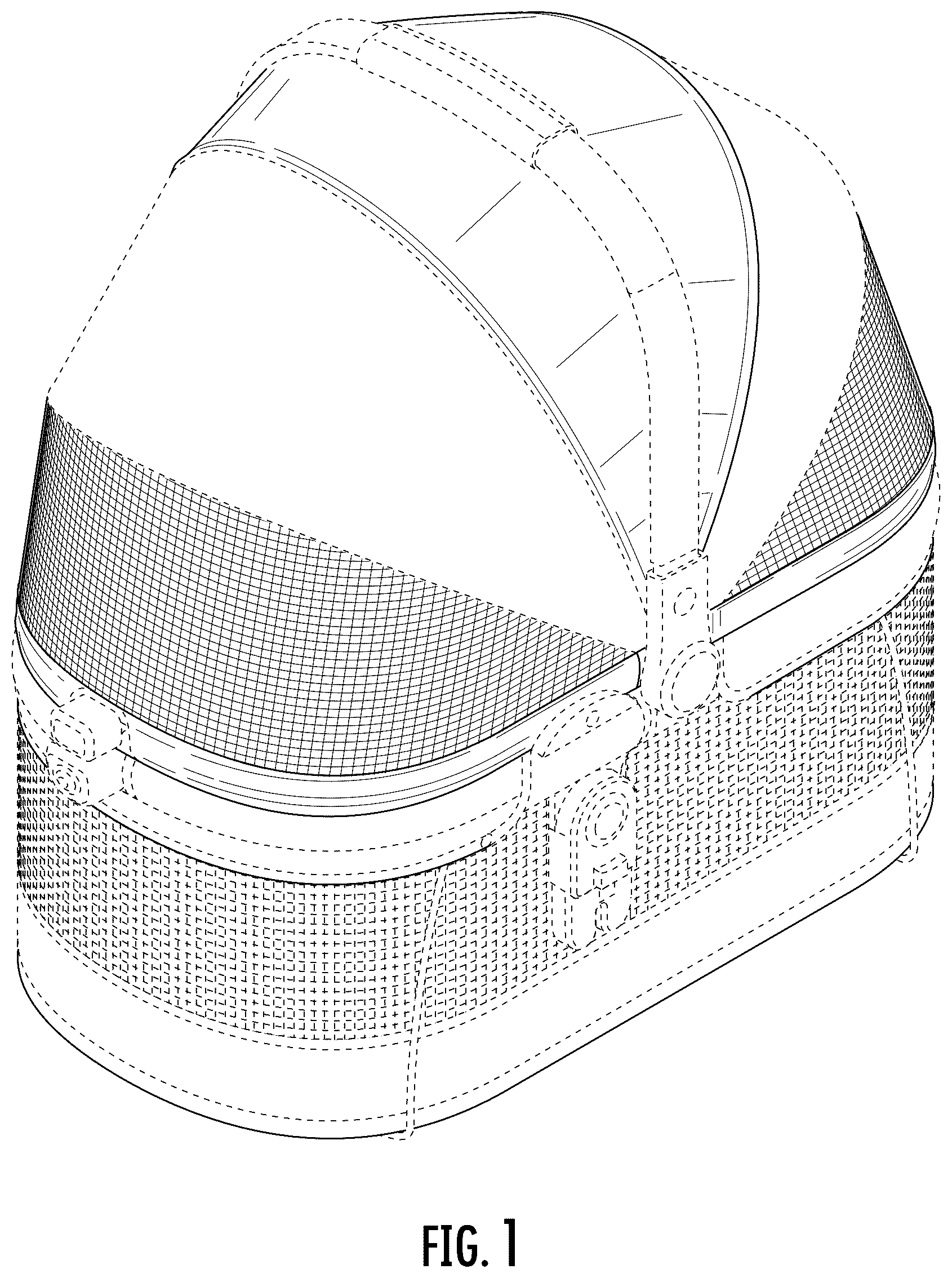 Patent USD1045239 Figure 1 – Pet carrier