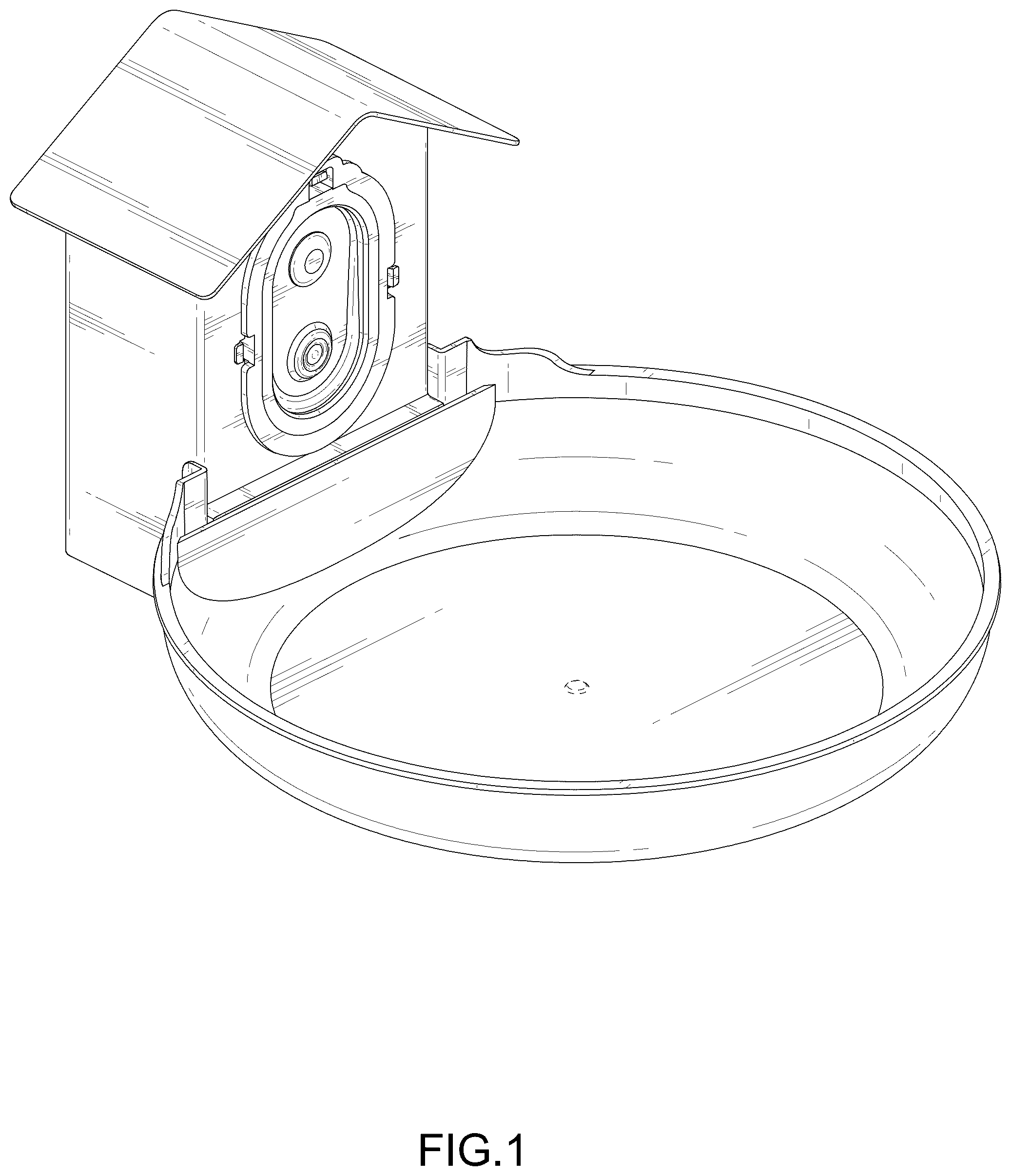 Patent USD1045243 — Smart bird bath — Figure 1