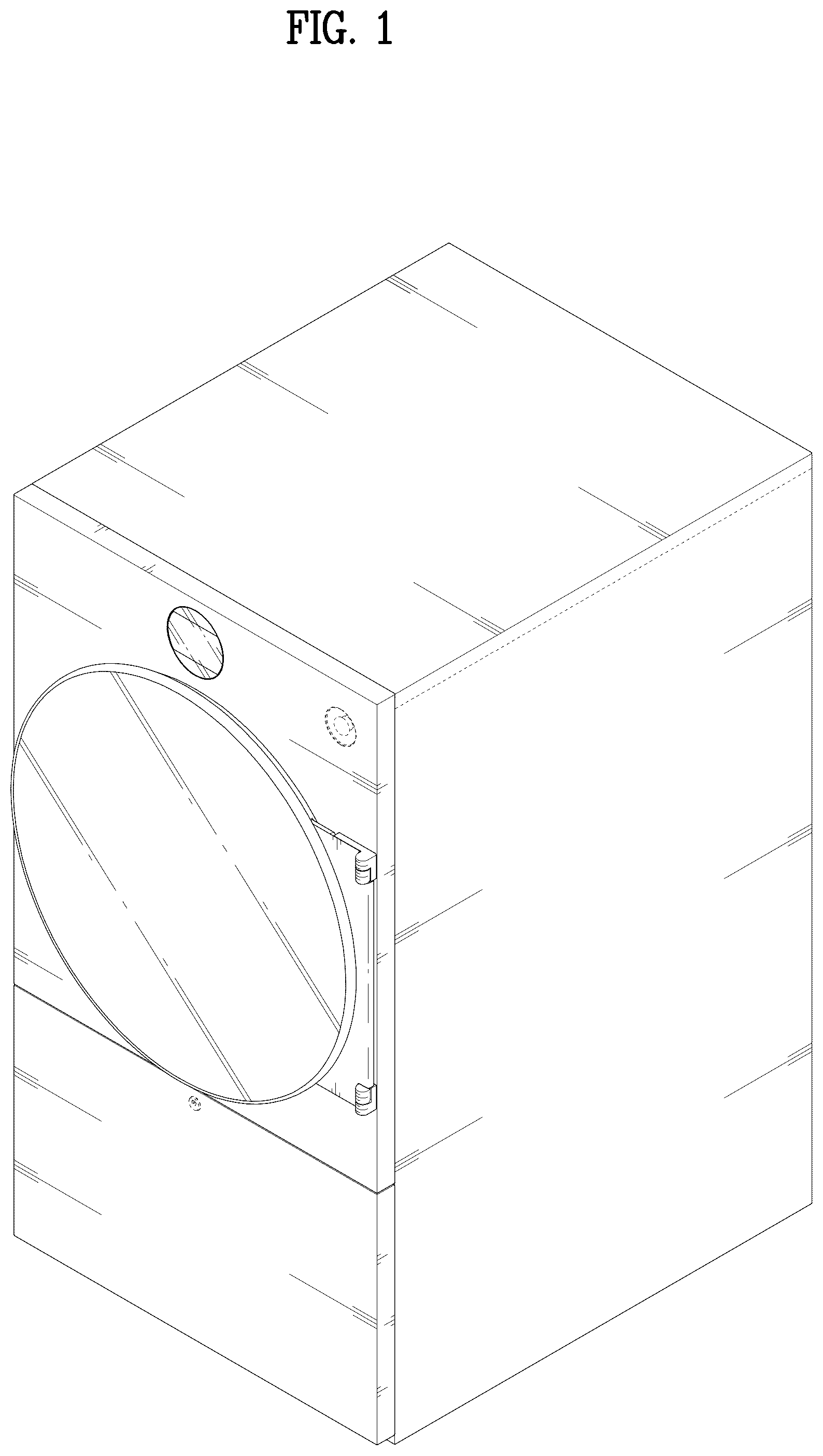Patent USD1045272 — Electric drying machine for laundry purpose — Figure 1