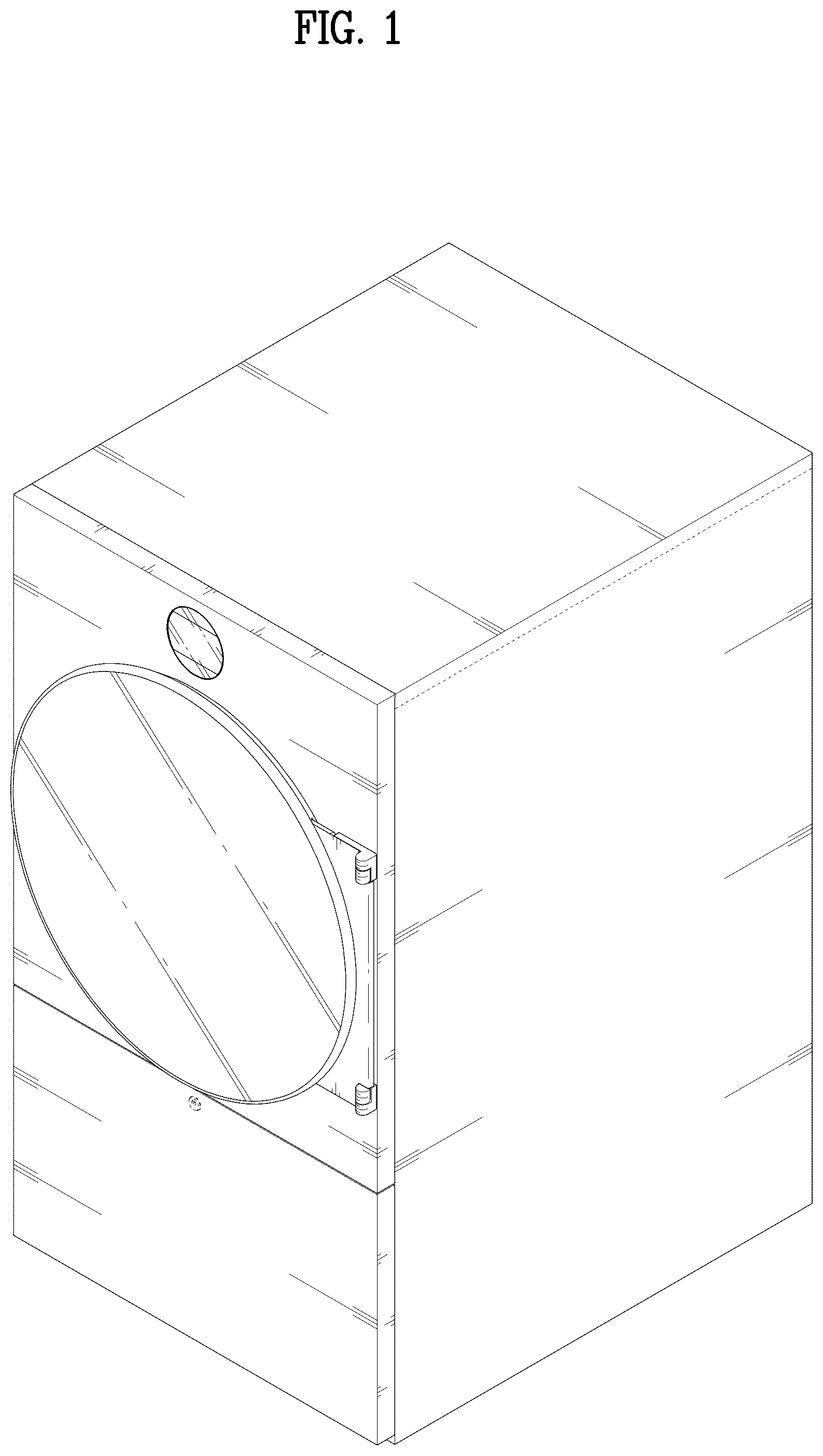 Patent USD1045274 — Electric drying machine for laundry purpose — Figure 1