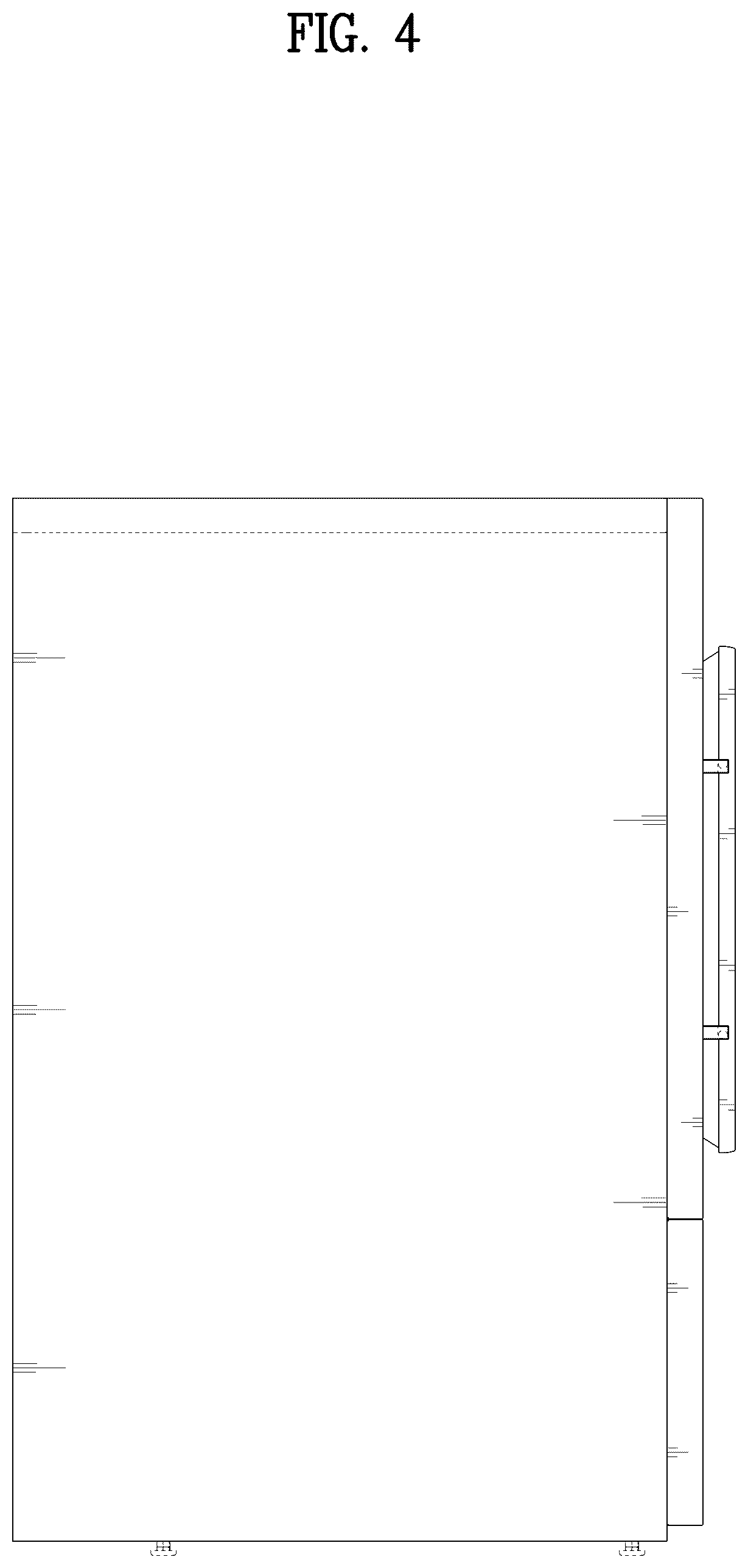 Patent USD1045276 Figure 4 – Electric washing machine