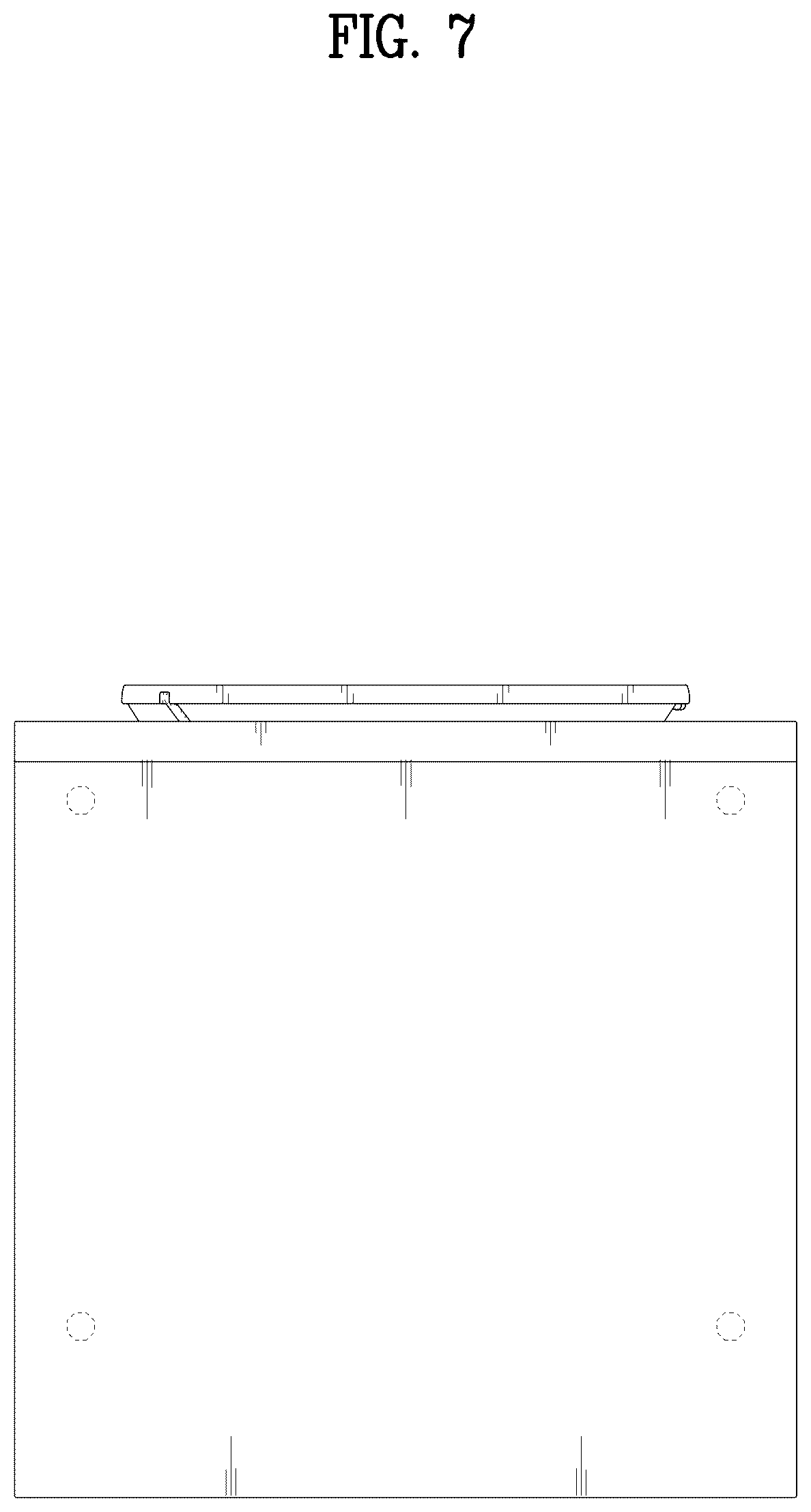 Patent USD1045276 Figure 7 – Electric washing machine