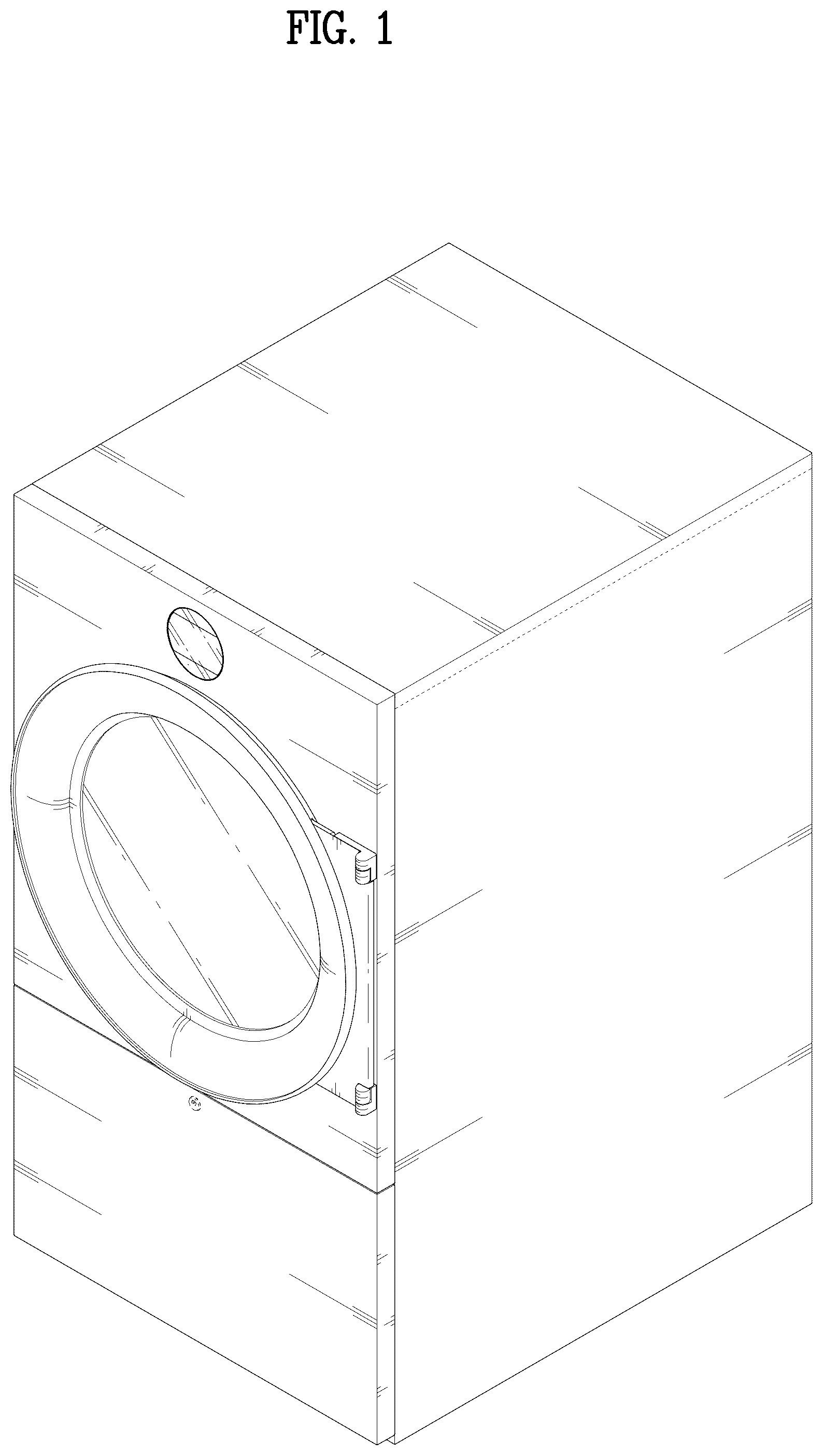 Patent USD1045278 — Electric drying machine for laundry purpose — Figure 1