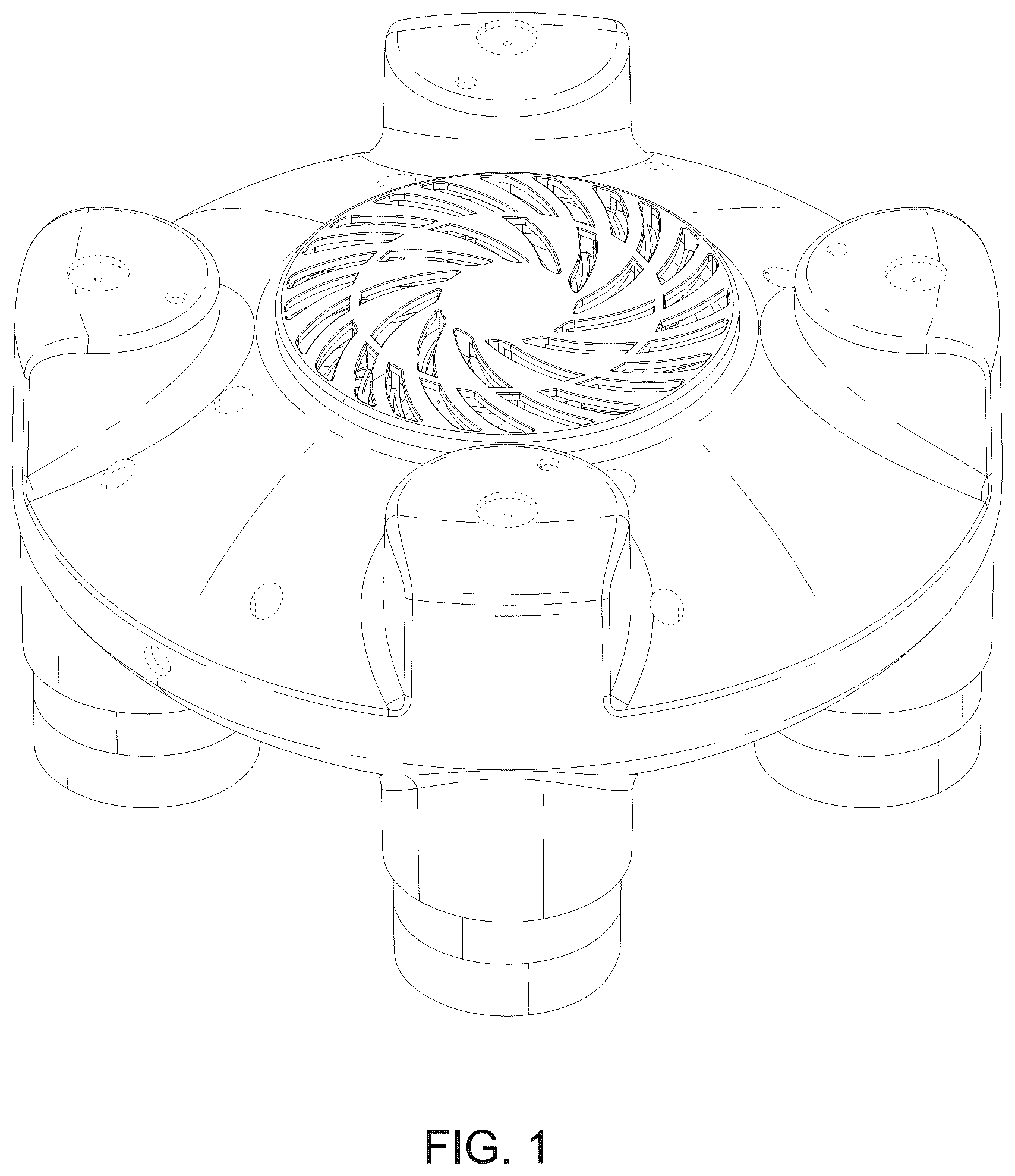 Patent USD1045280 — Shoe dryer — Figure 1
