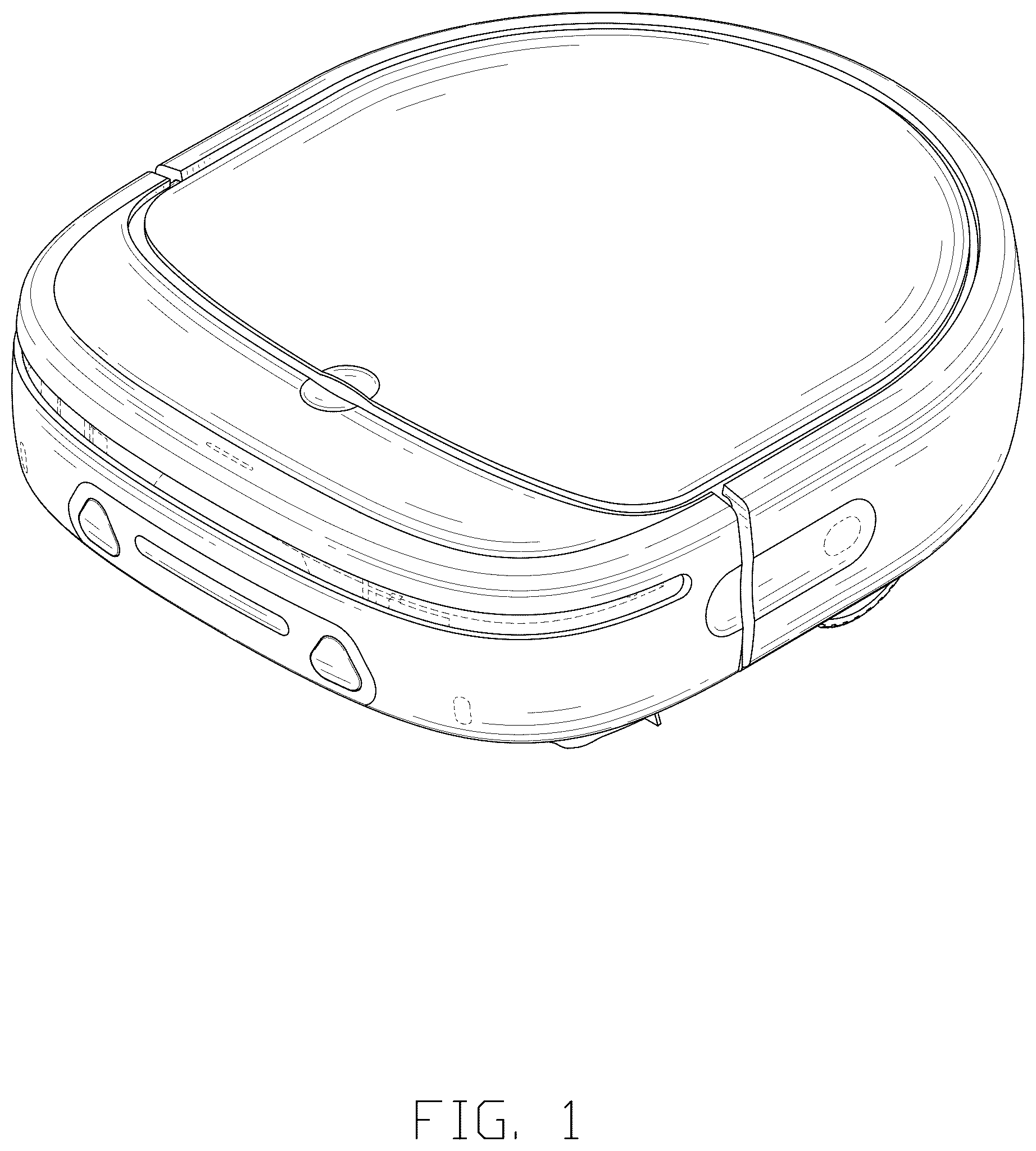 Patent USD1045287 Figure 1 – Cleaning robot