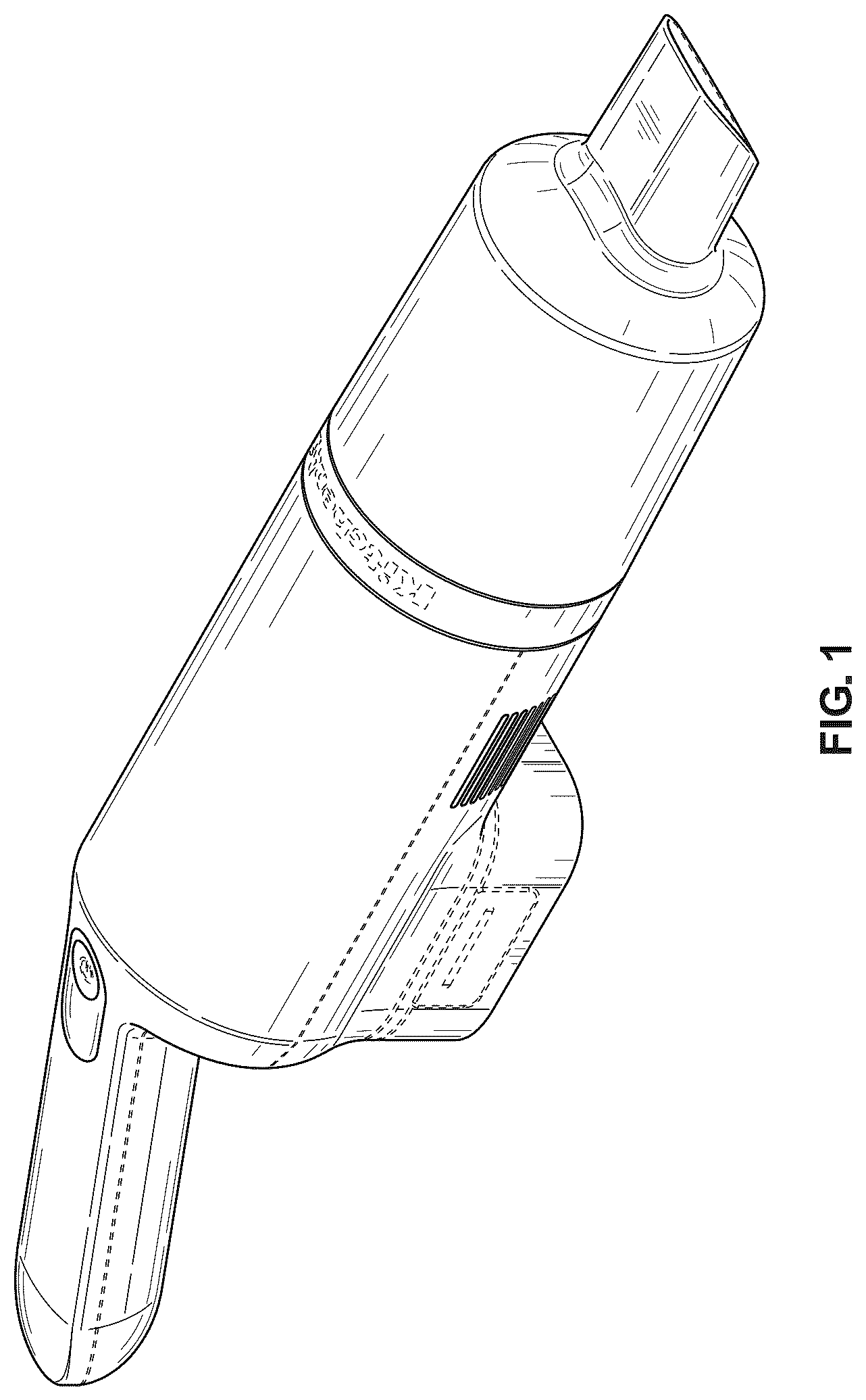 Patent USD1045293 Figure 1 – Vacuum cleaner