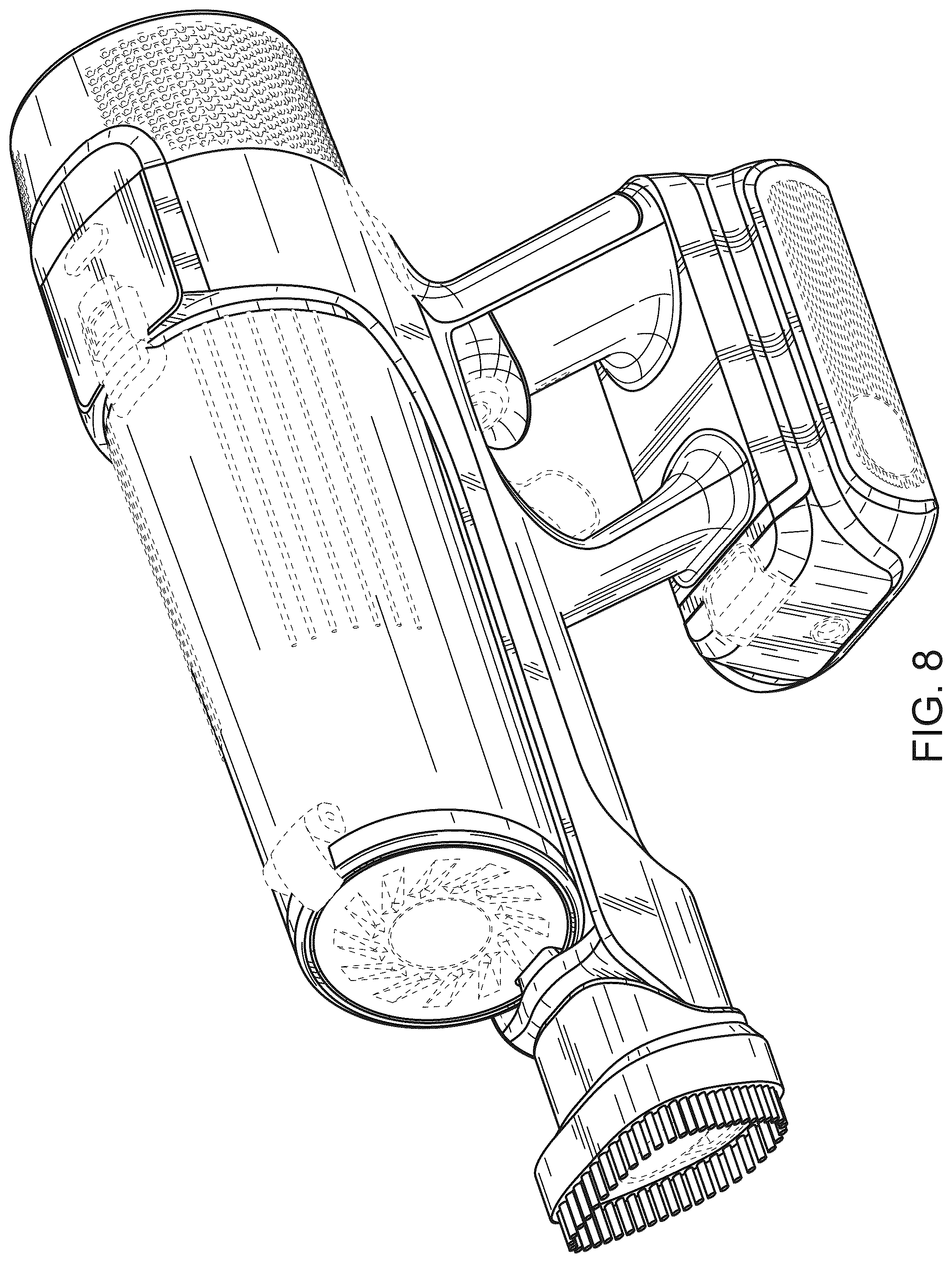 Patent USD1045294 Figure 8 – Vacuum cleaner