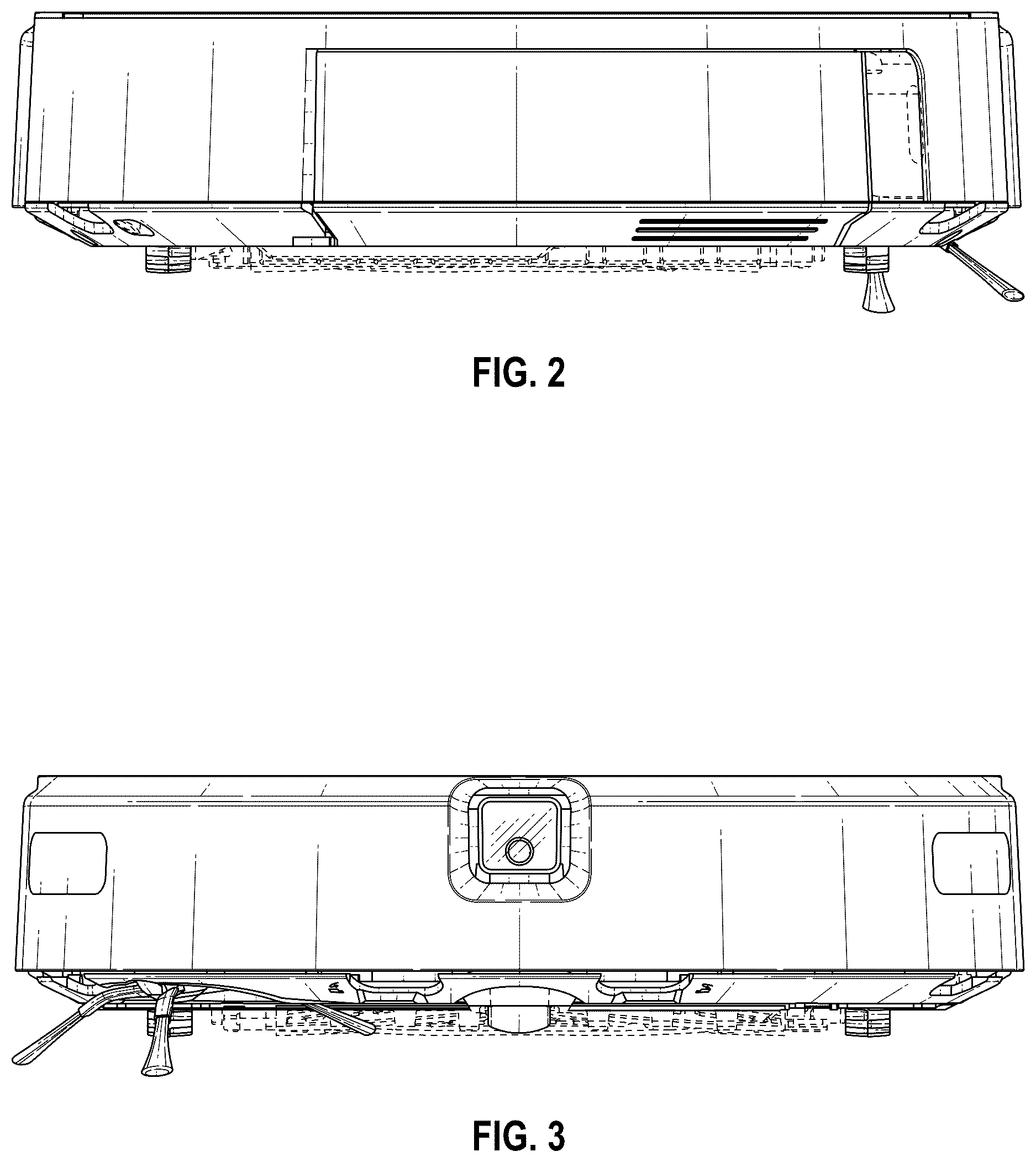 Patent USD1045297 Figure 2 – Mobile cleaning robot