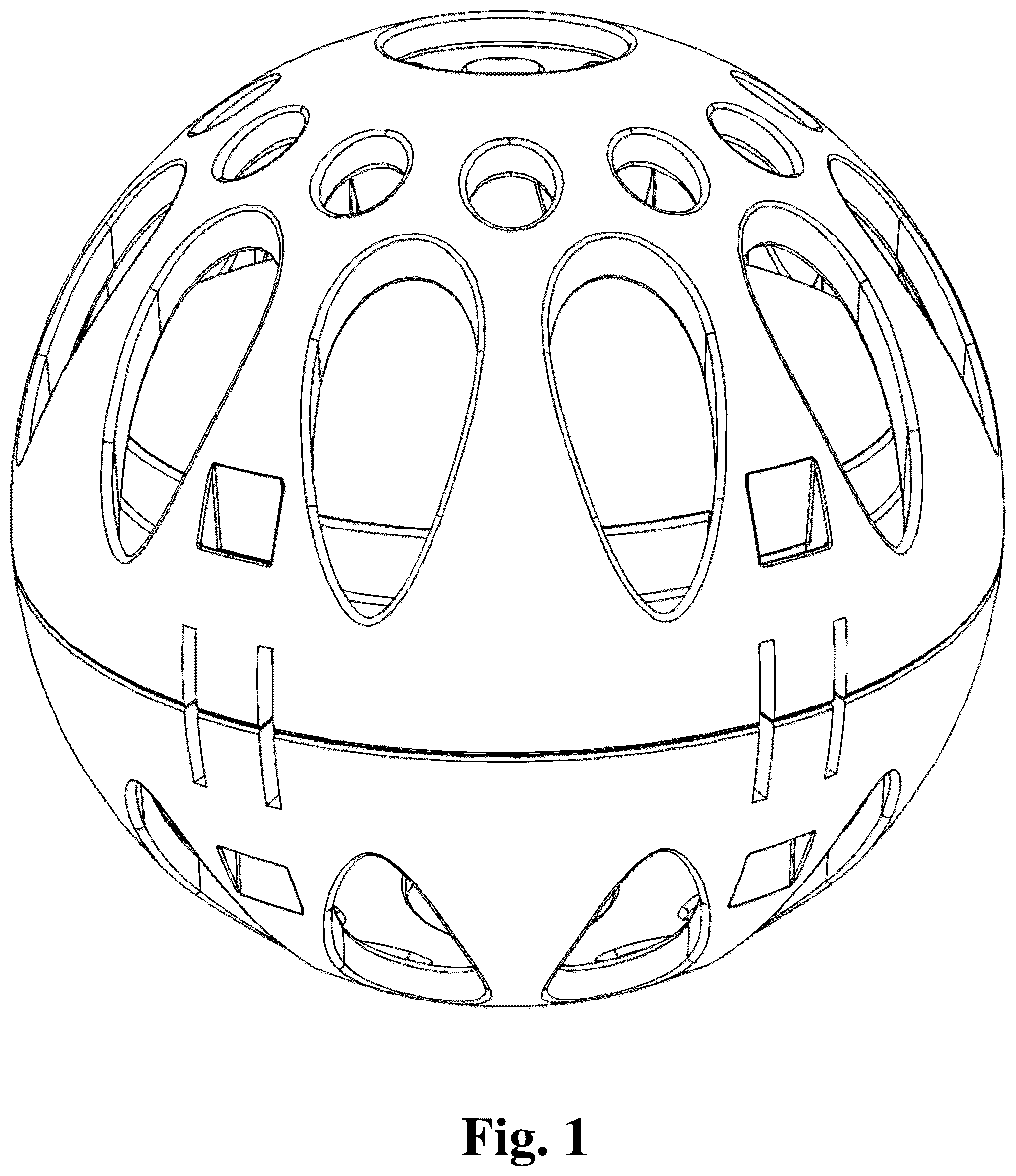 Patent USD1045302 — Laundry ball — Figure 1