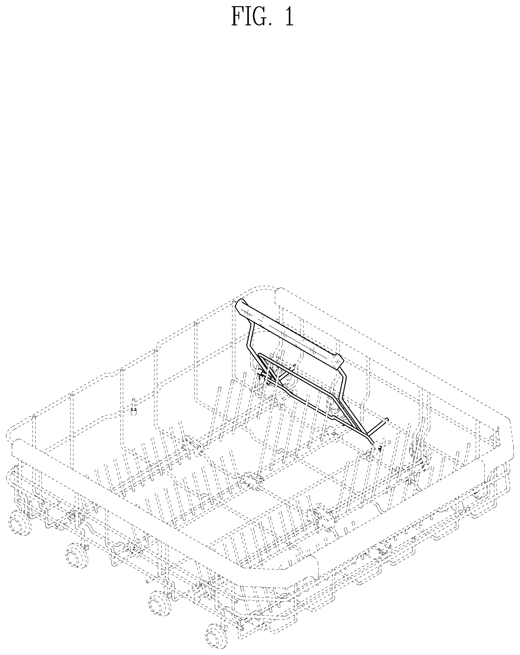 Patent USD1045308 Figure 1 – Dishwasher rack accessory
