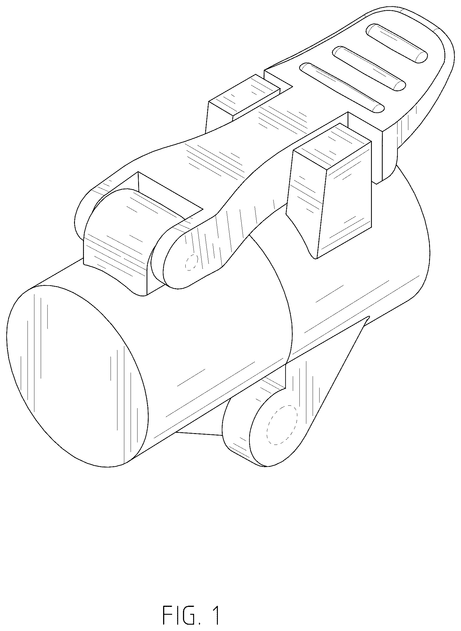 Patent USD1045317 Figure 1 – Folding lock