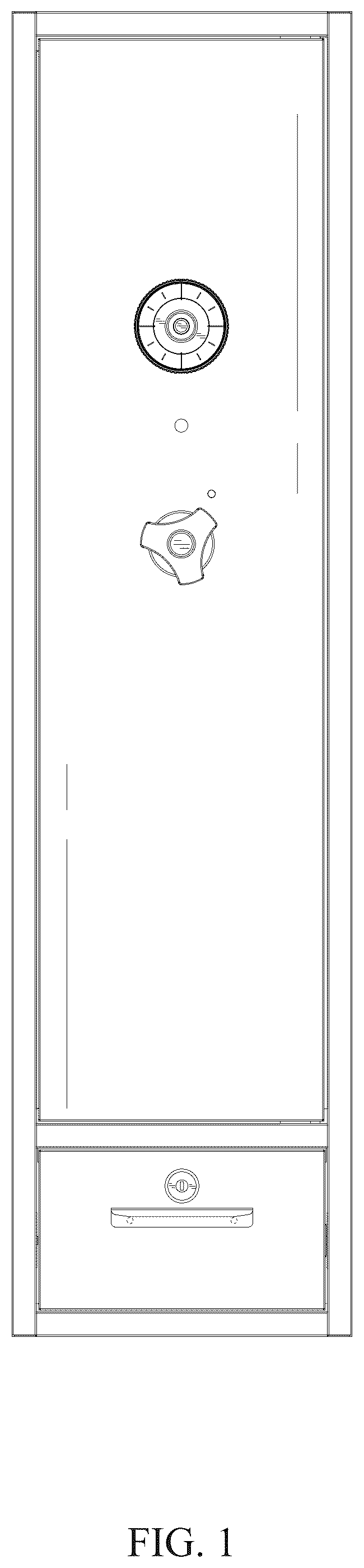 Patent USD1045321 — Gun safe — Figure 1