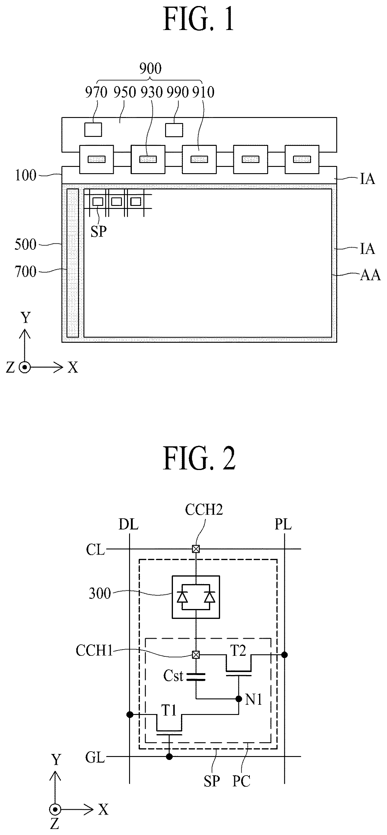 Patent USRE050146 — Light emitting diode chip and light emitting diode display apparatus comprising the same — Figure 1