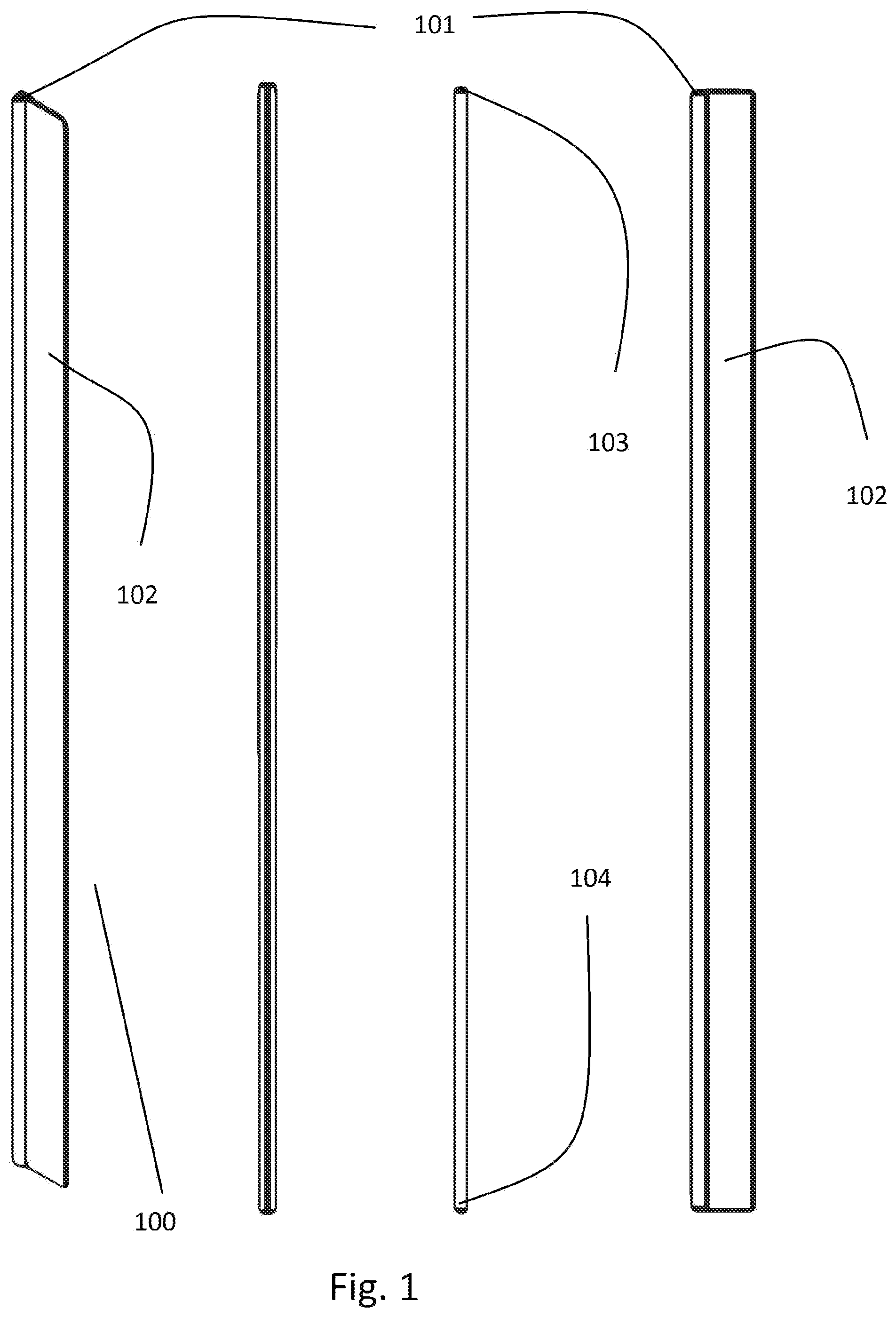 Patent US12297008 — Modular rail-based storage system — Figure 1