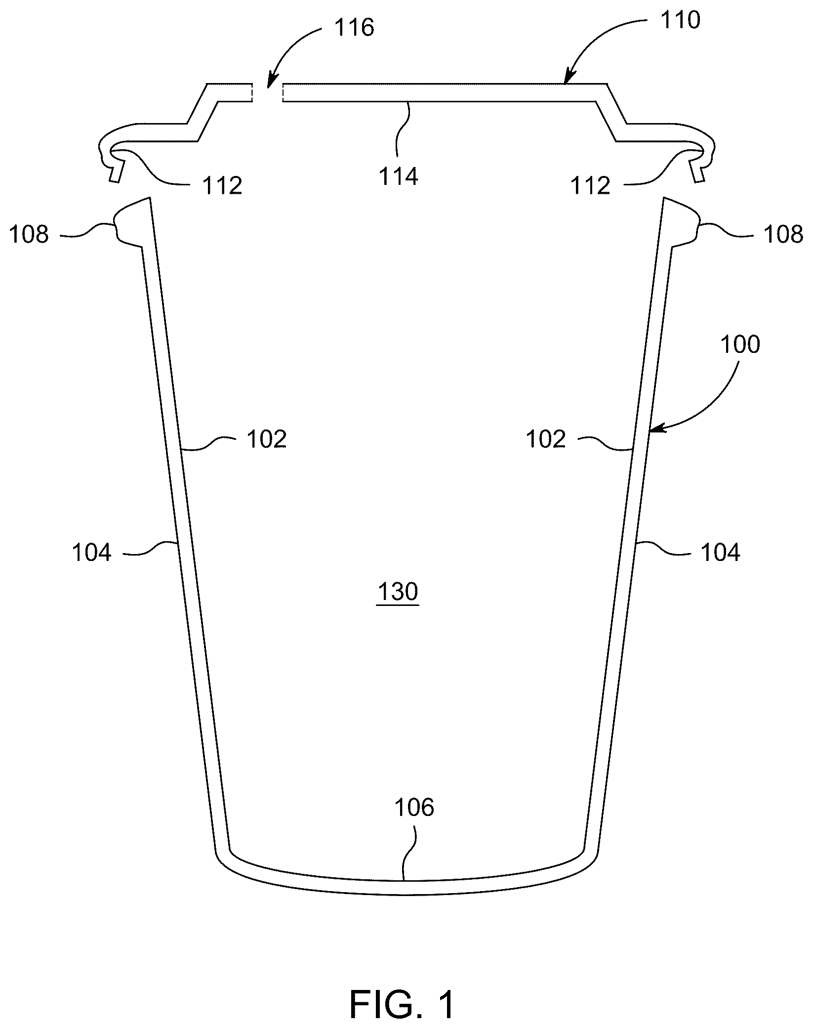 Patent US12297014 — Cover and manufacturing method therefor — Figure 1