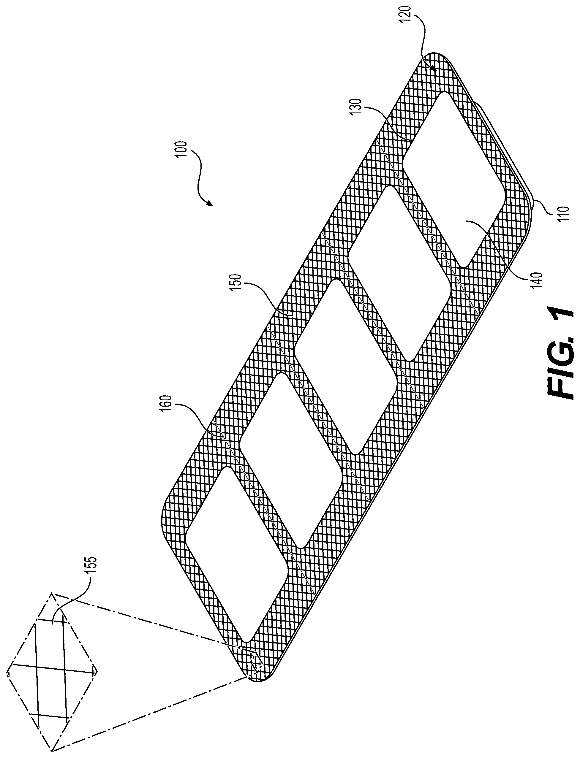 Patent US12297022 — Insert with undercuts — Figure 1