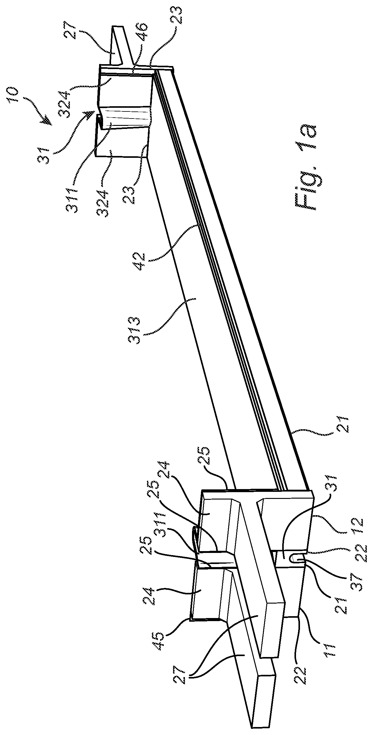 Patent US12297048 — Conveyor system unit and endless conveyor system — Figure 1