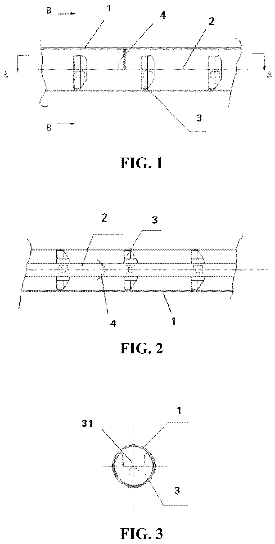 Patent US12297049 — Traction mechanism for pipeline conveying apparatus and pipeline conveying apparatus comprising the same — Figure 1