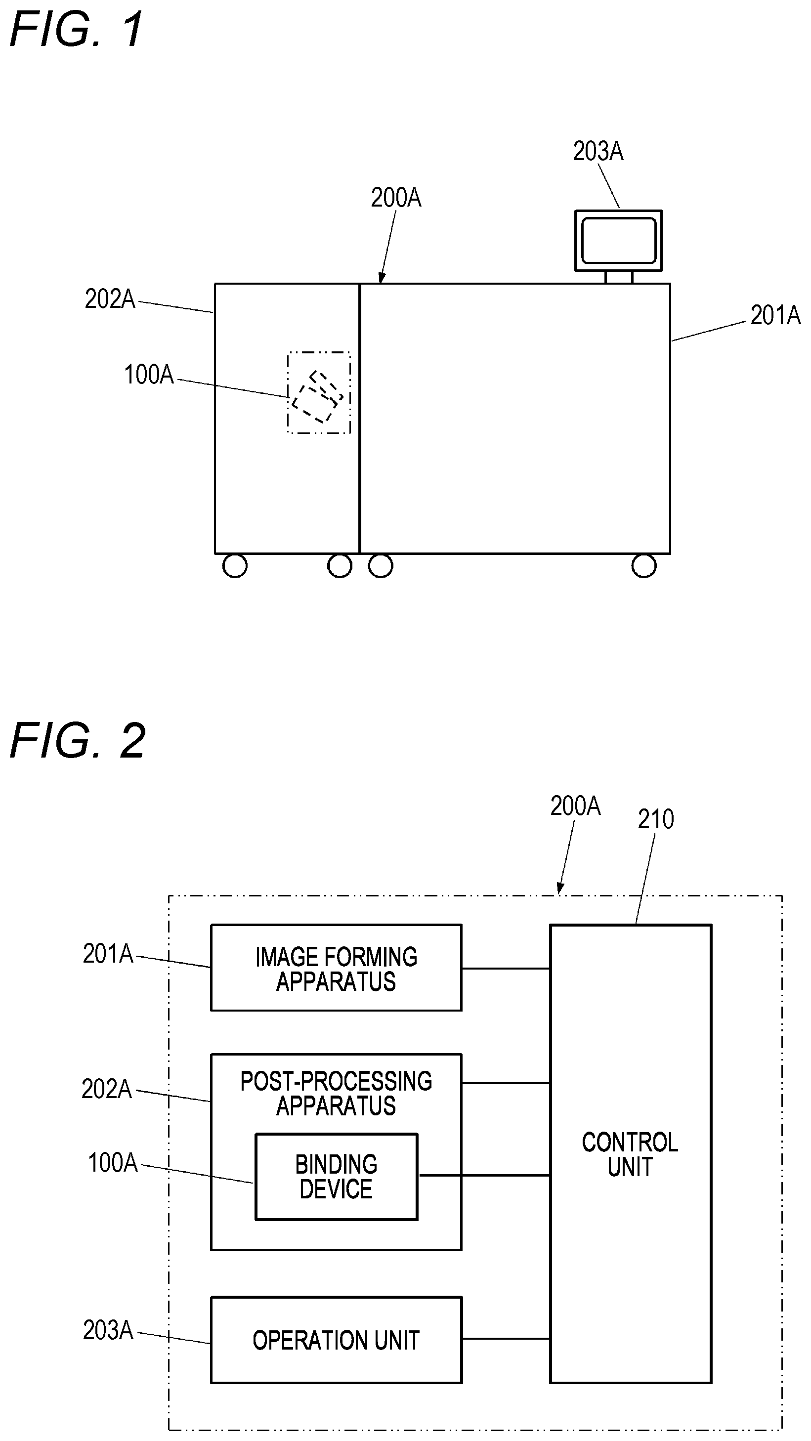 Patent US12297065 — Image forming system, post-processing apparatus and binding device — Figure 1
