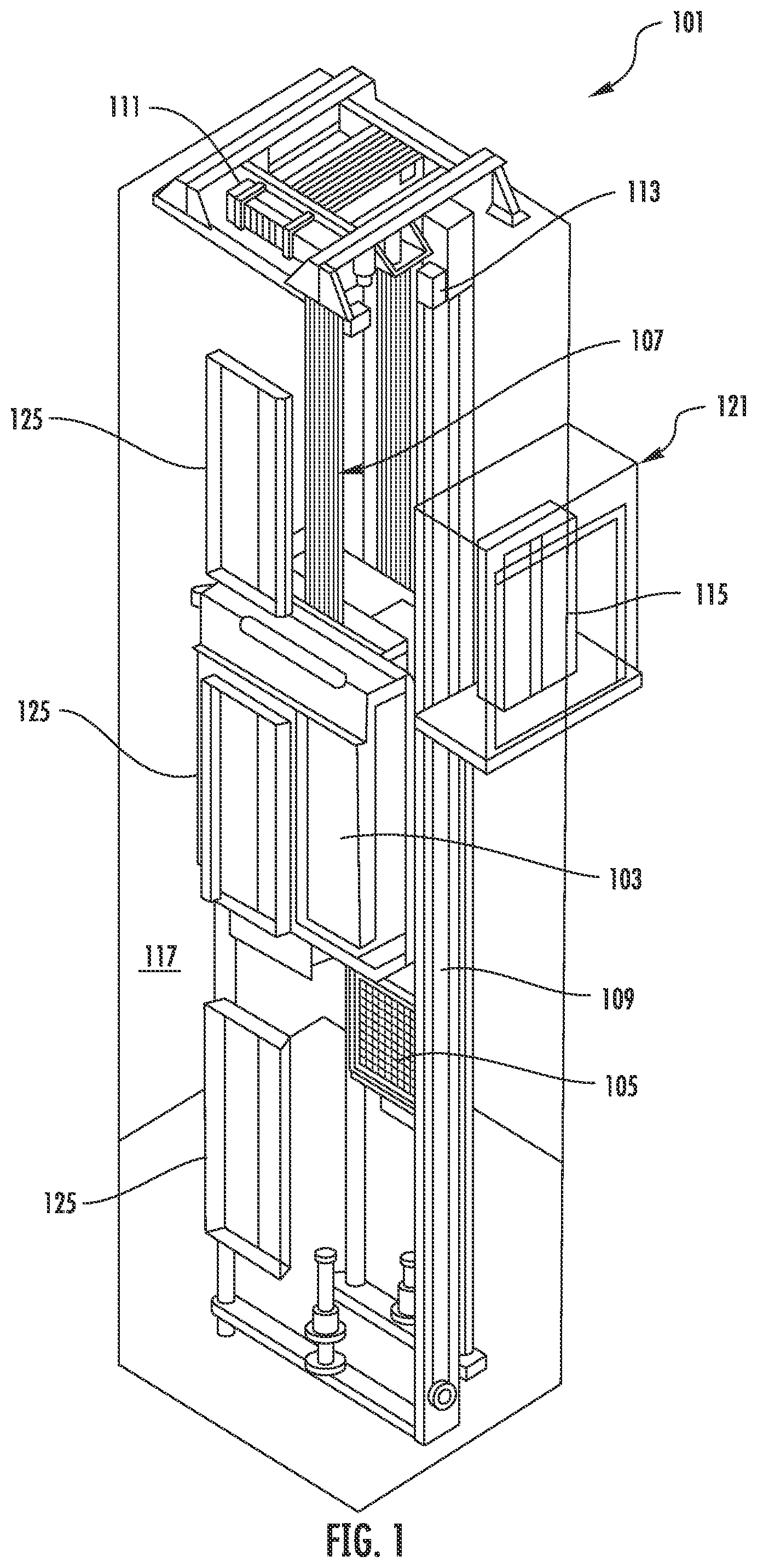 Patent US12297080 — Vibration monitoring beacon mode detection and transition — Figure 1
