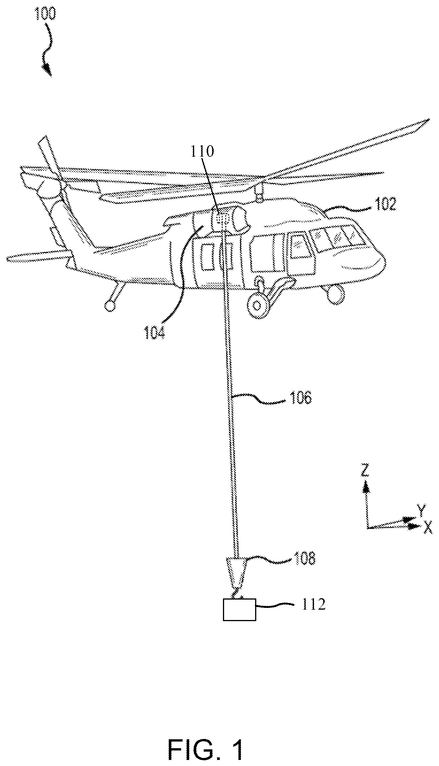 Patent US12297086 — Cable follower lifting lever — Figure 1