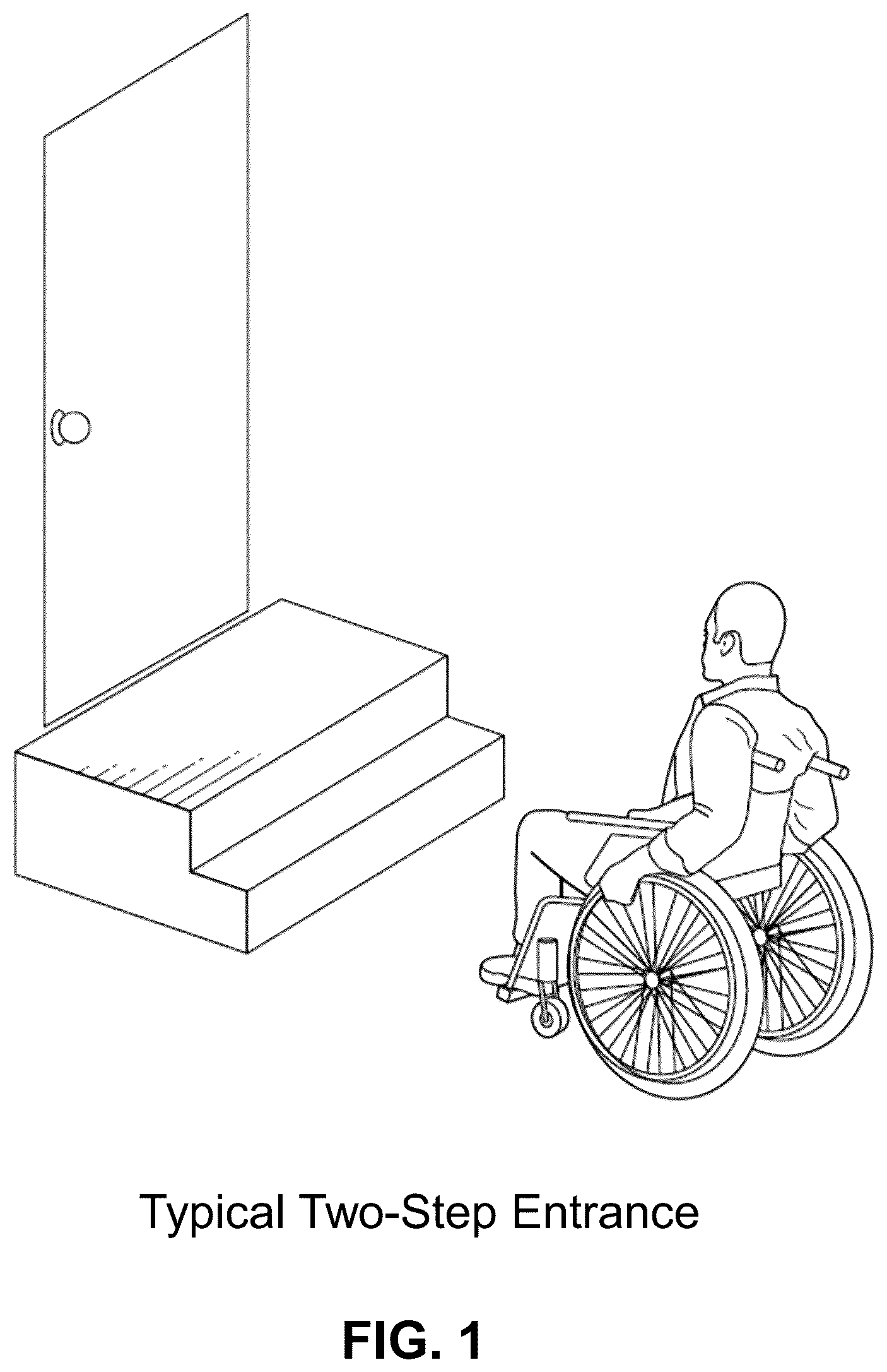 Patent US12297088 — Portable vertical platform lift — Figure 1