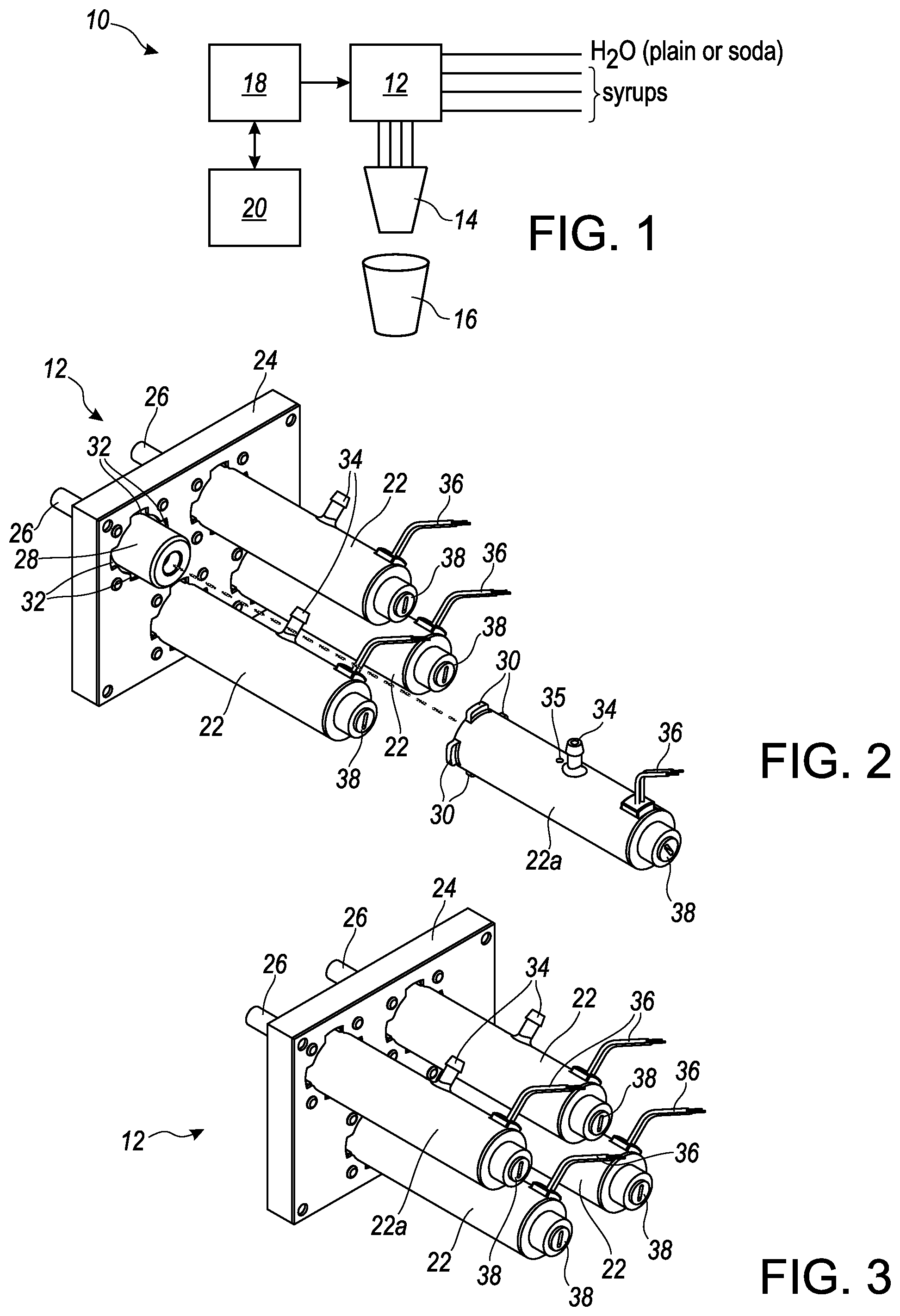 Patent US12297095 — Cartridge valve and system — Figure 1