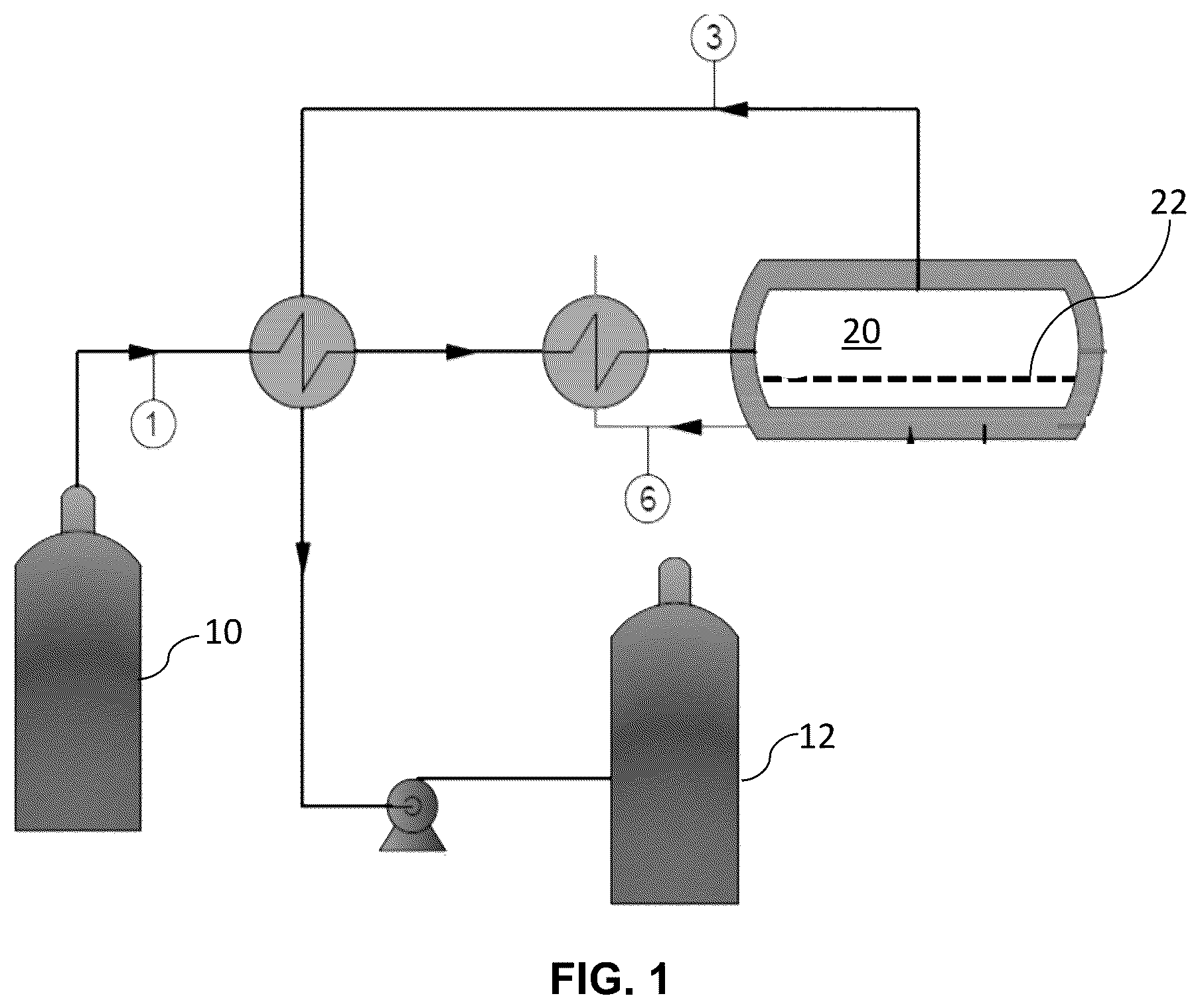 Patent US12297108 — Ammonia decomposition catalyst systems — Figure 1