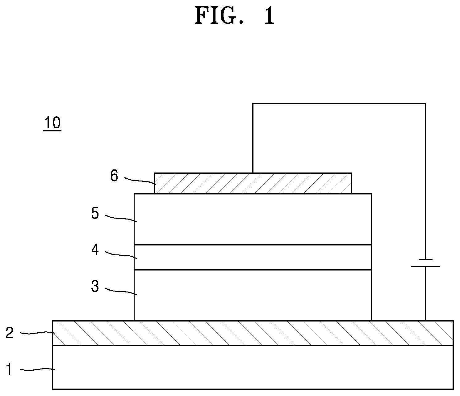 Patent US12297214 — Condensed cyclic compound, organic light-emitting device including the same, and electronic apparatus including the organic light-emitting device — Figure 1
